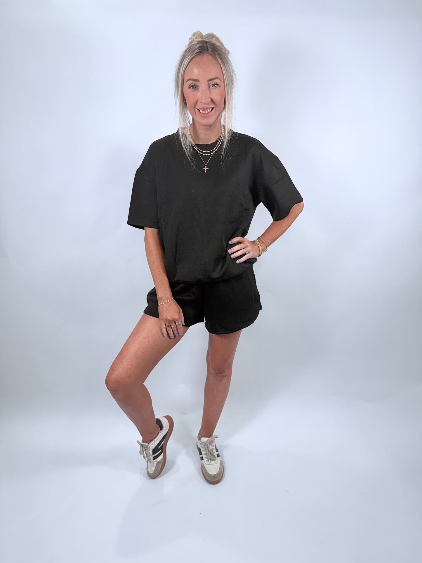 Scuba Short Set - Black