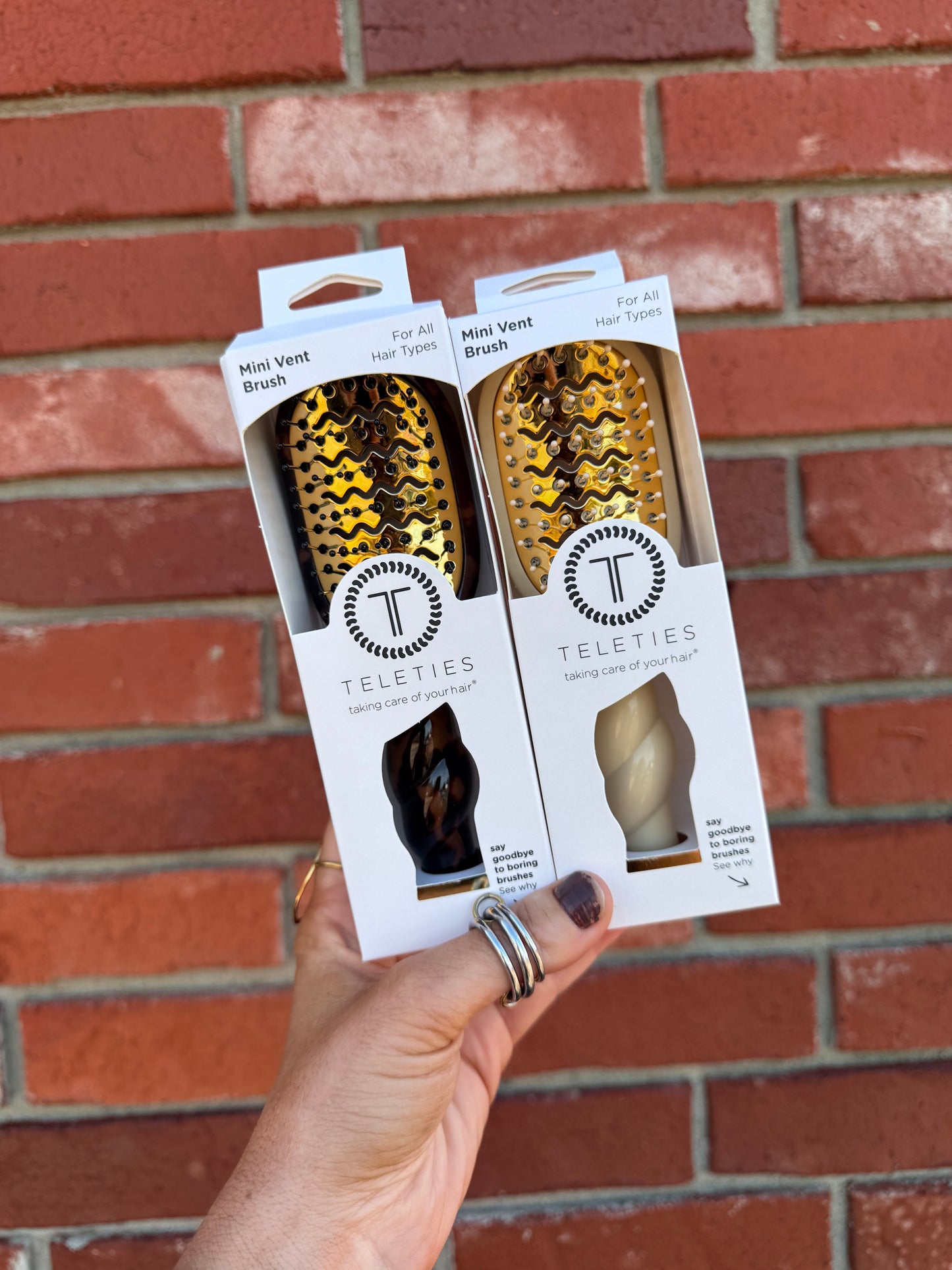 Teleties Mini Vented Brush