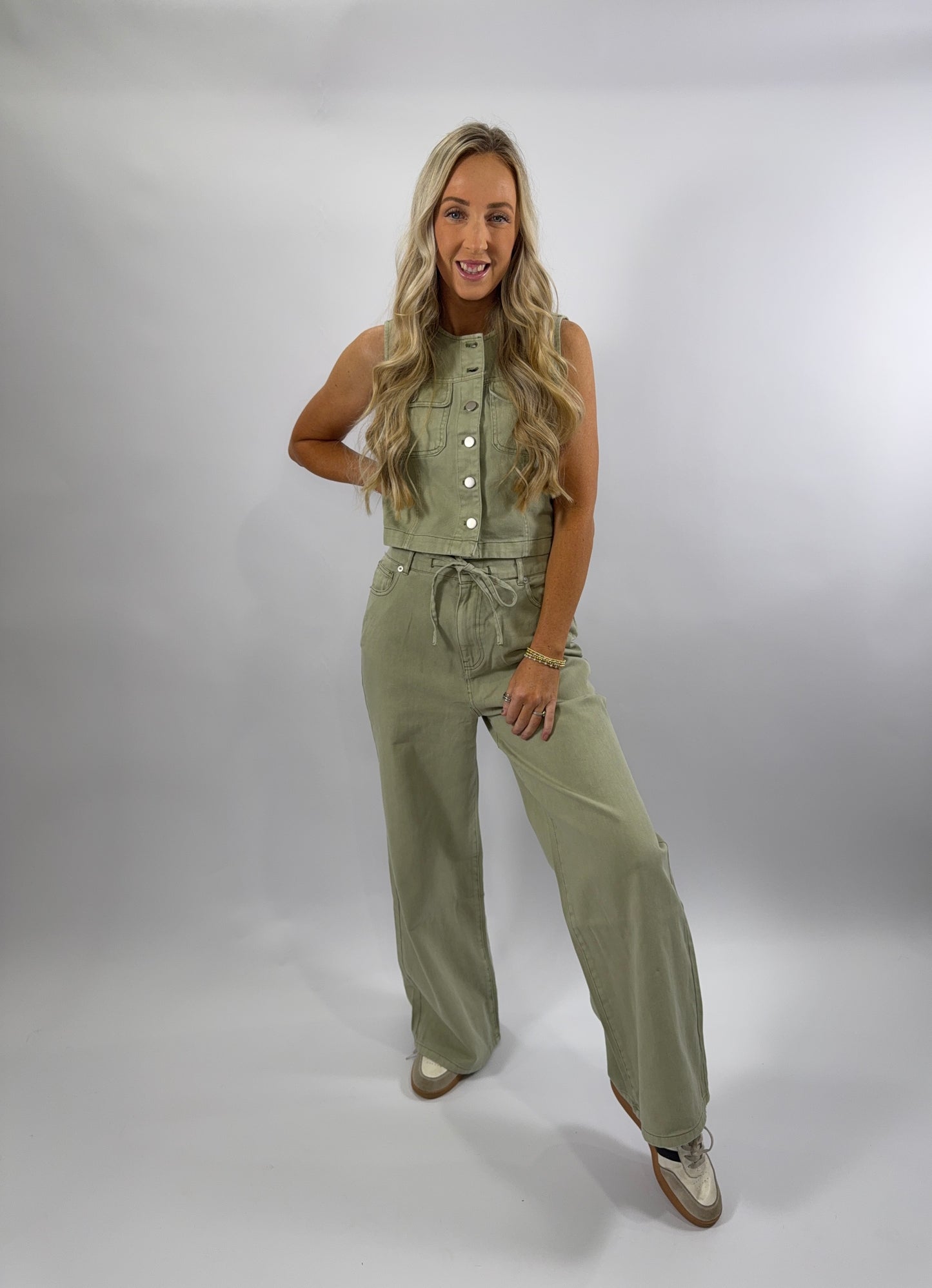 Cassidy Olive Pants