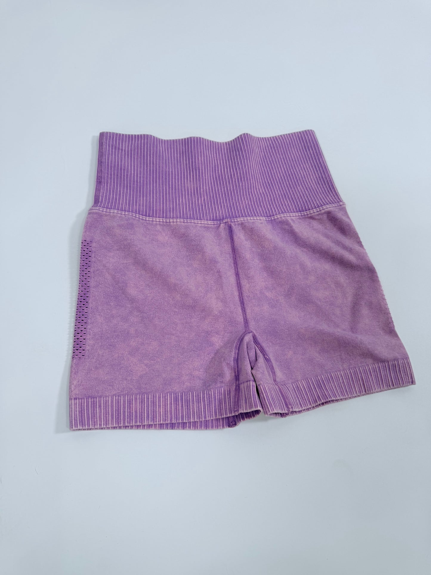 Hot Shot Biker Shorts - Purple