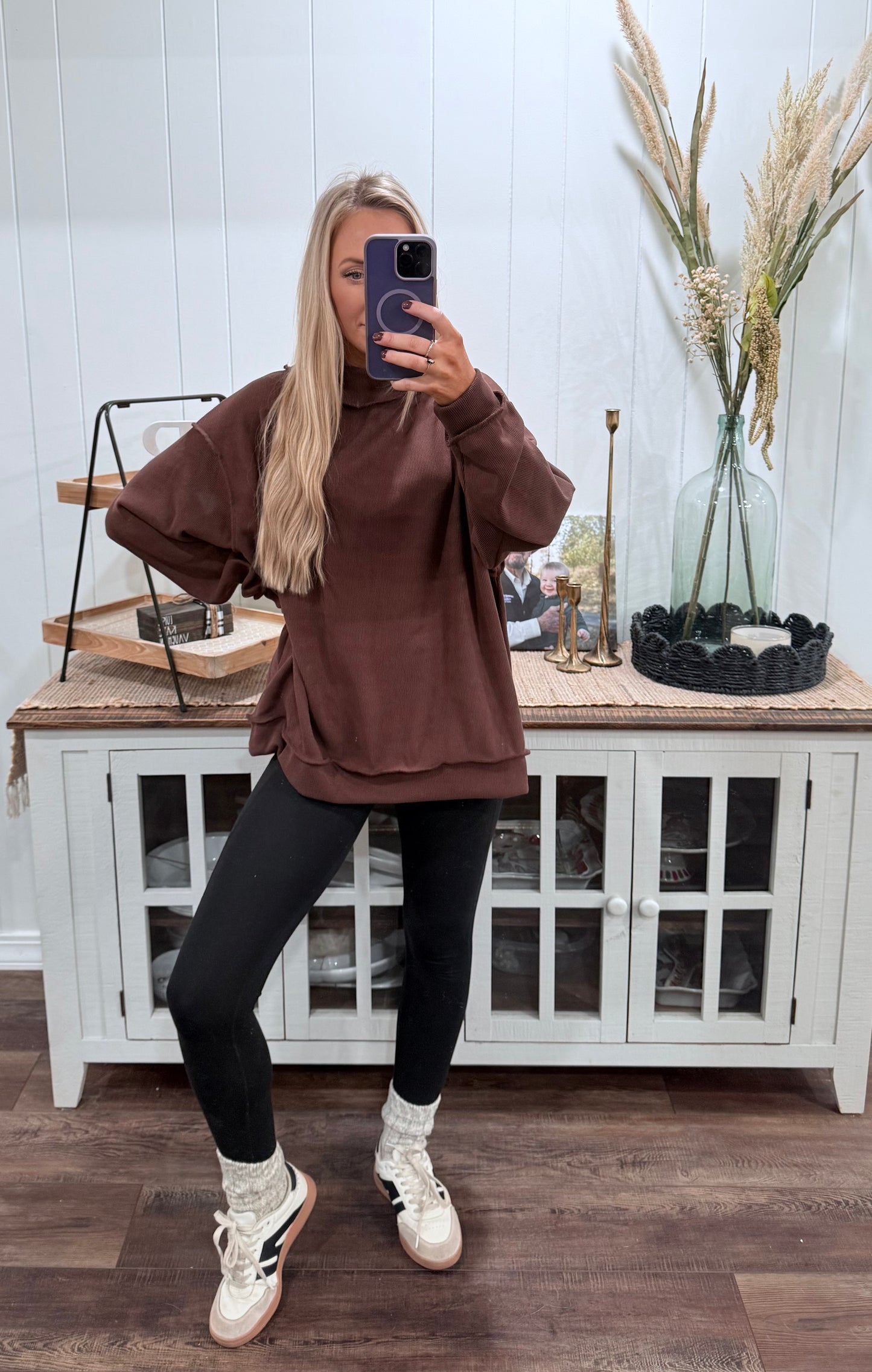 Kristin Mock Neck