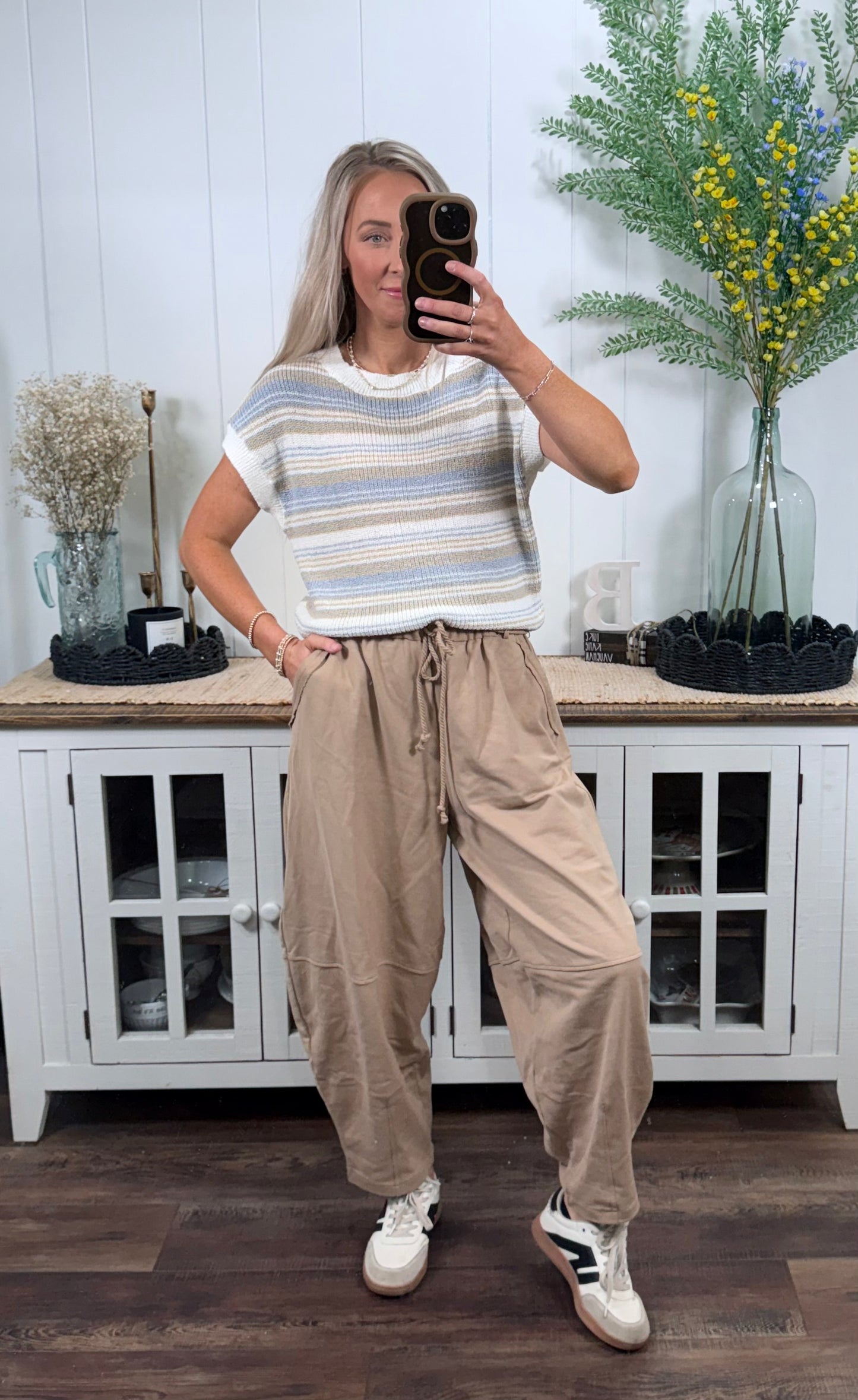 Faye Barrel Pants