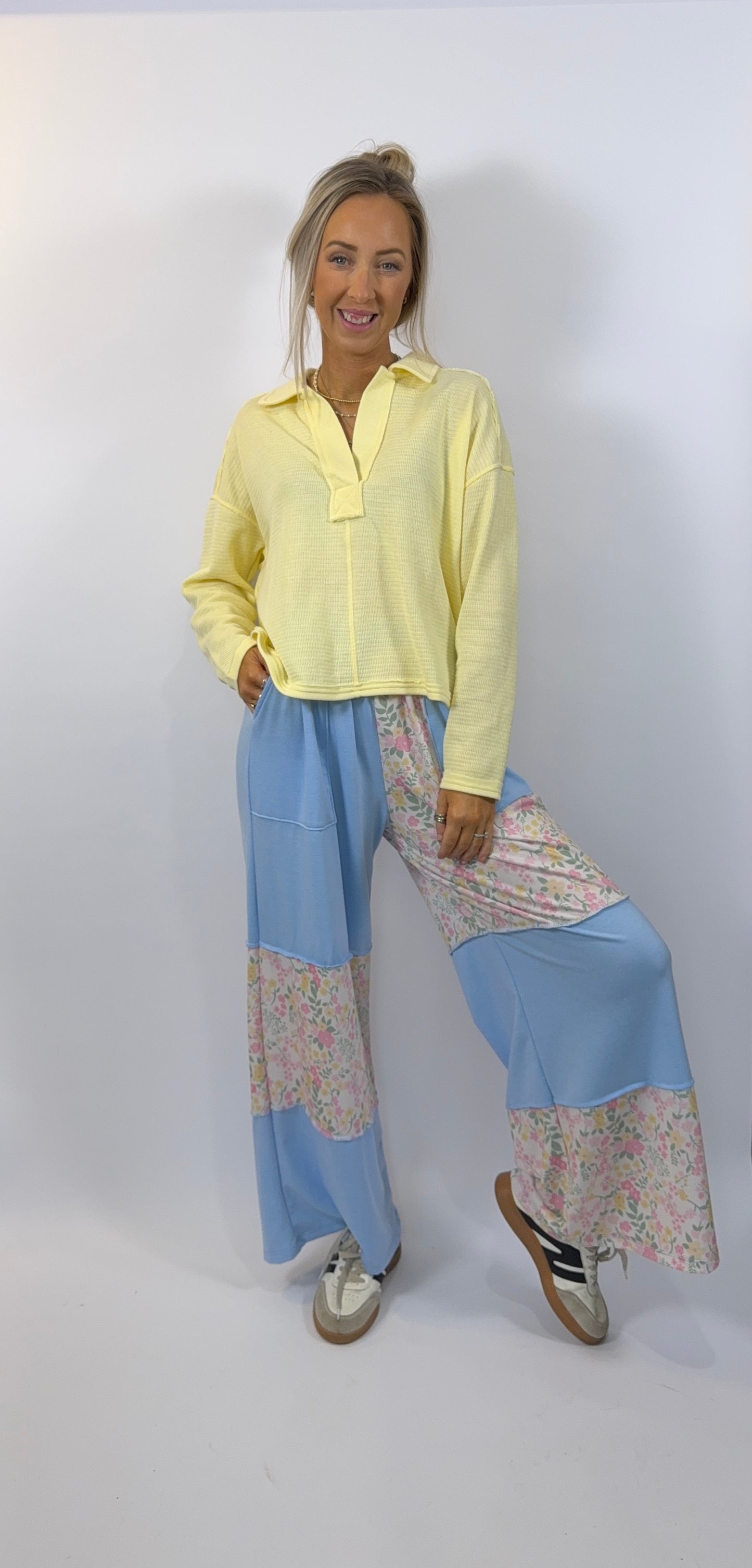 Posie Pants - Blue