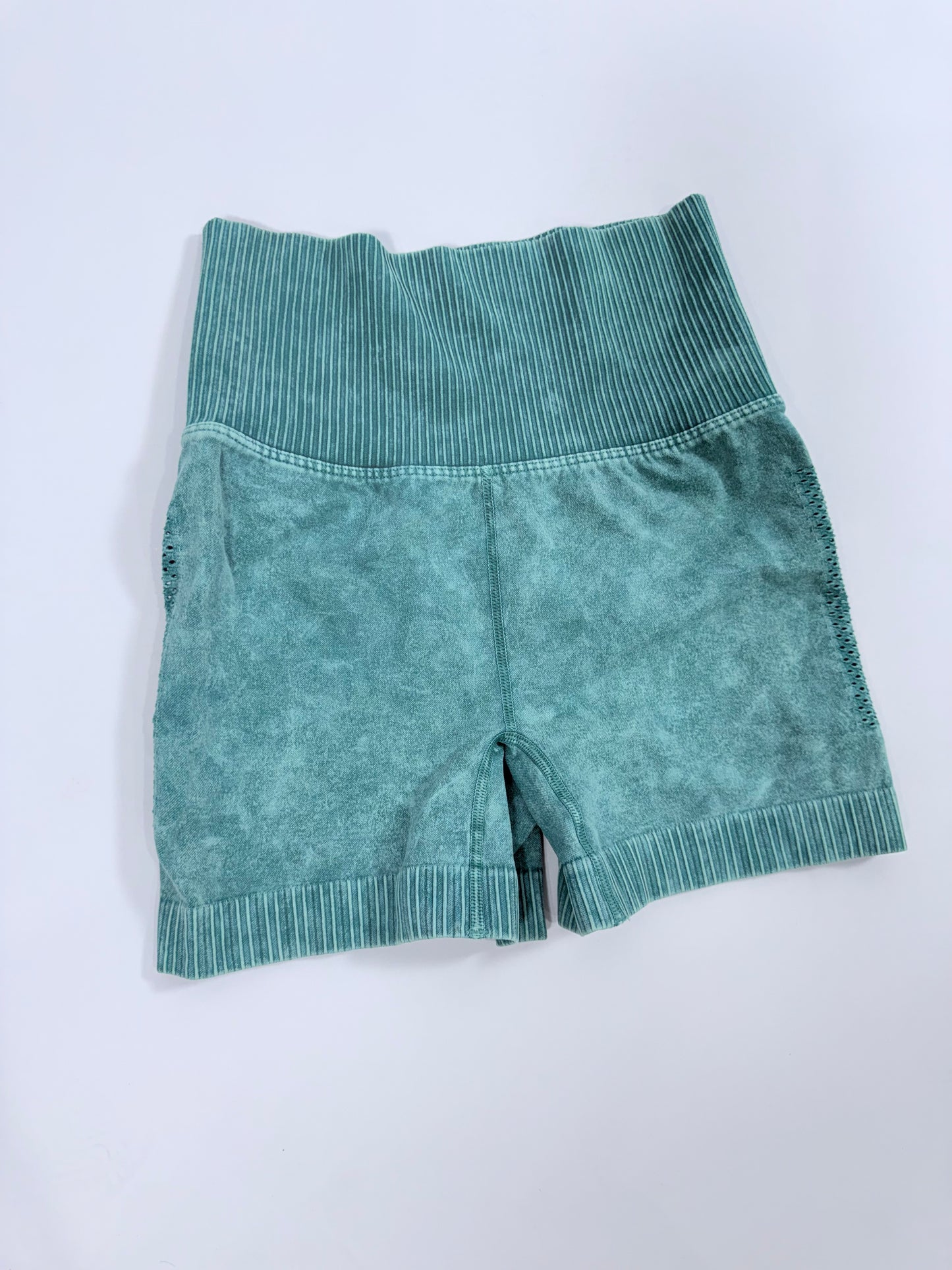 Hot Shot Biker Shorts - Kelly Green
