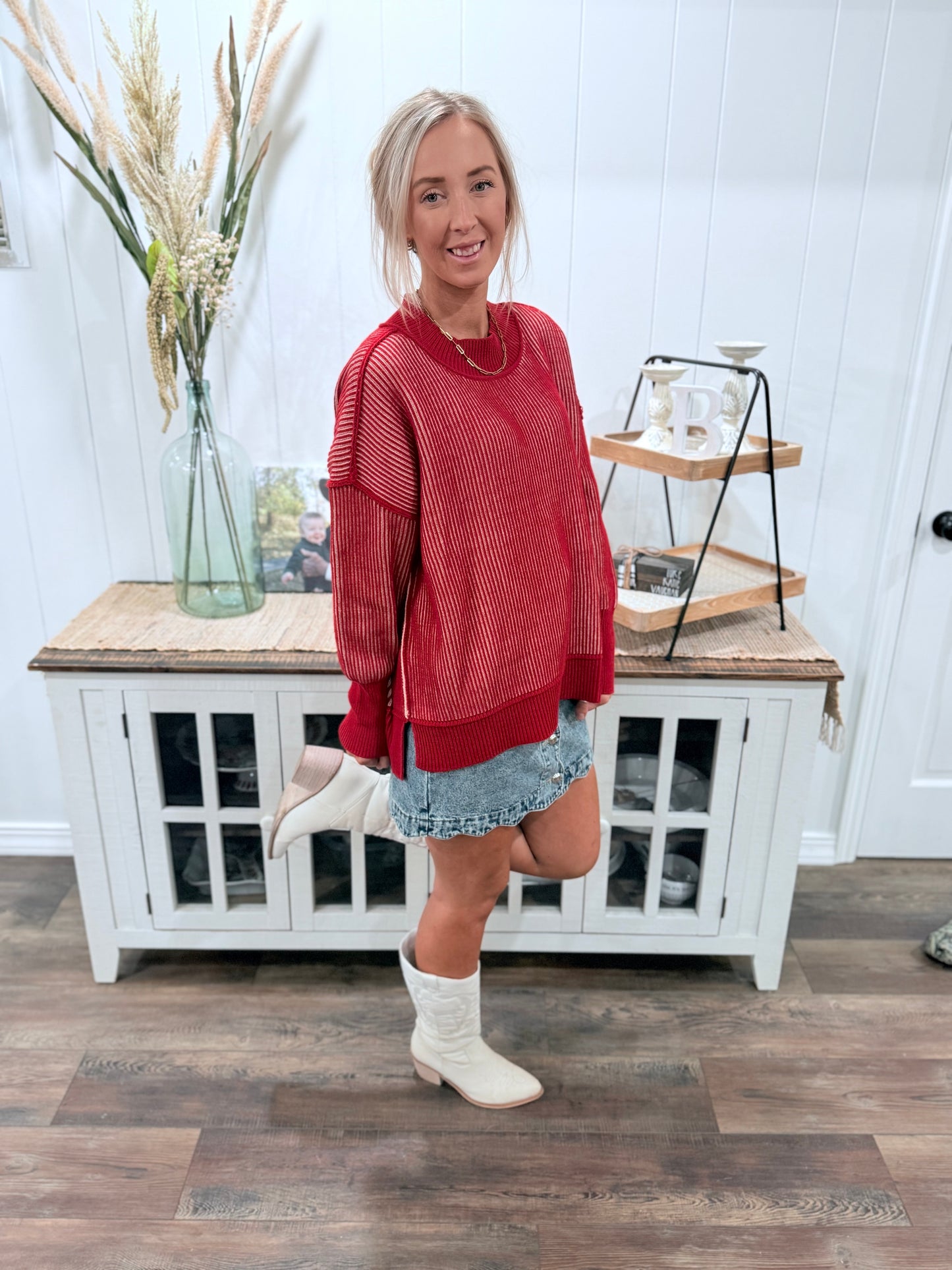 Game Day Knit Sweater