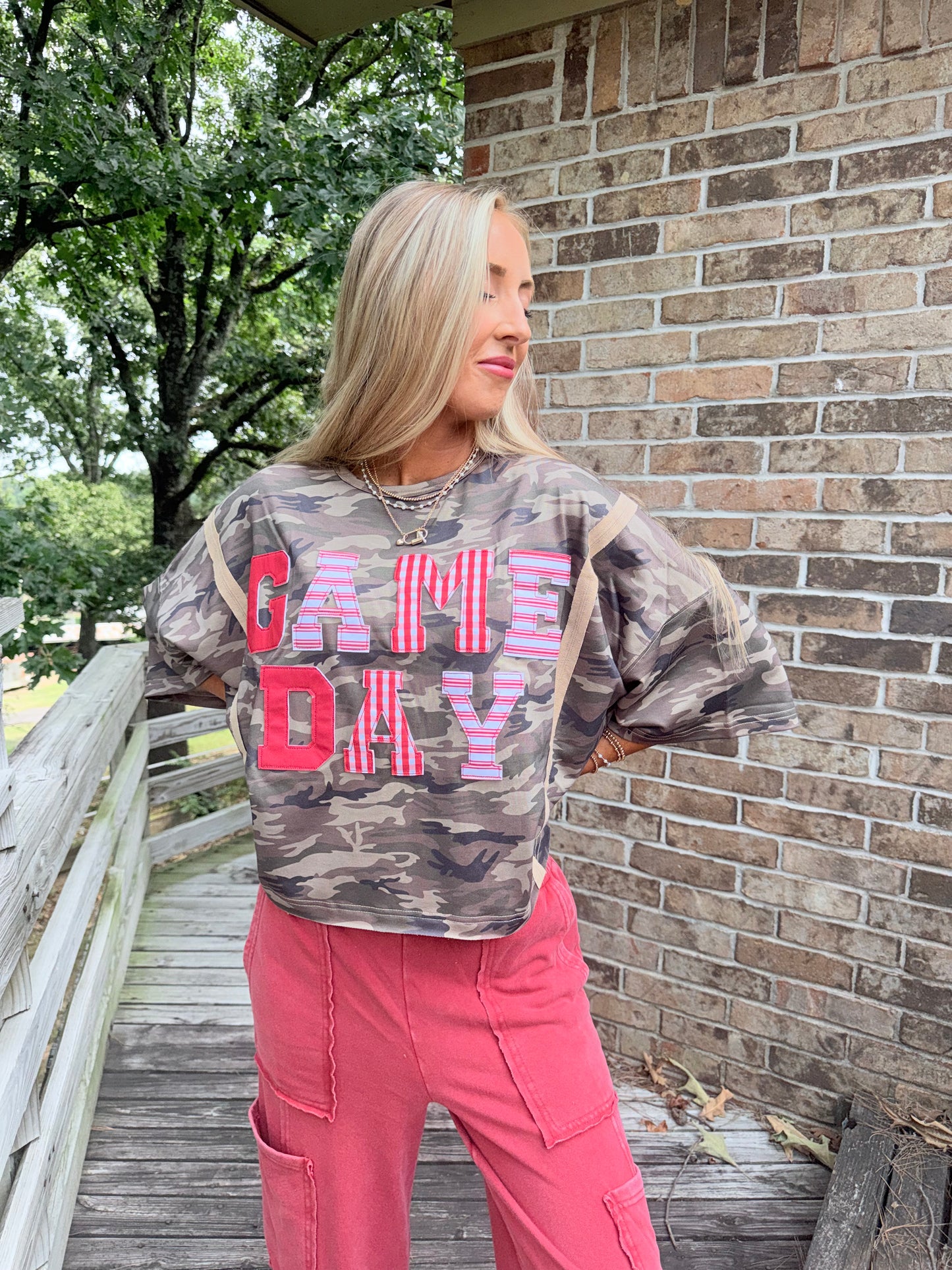Game Day Camo Tee