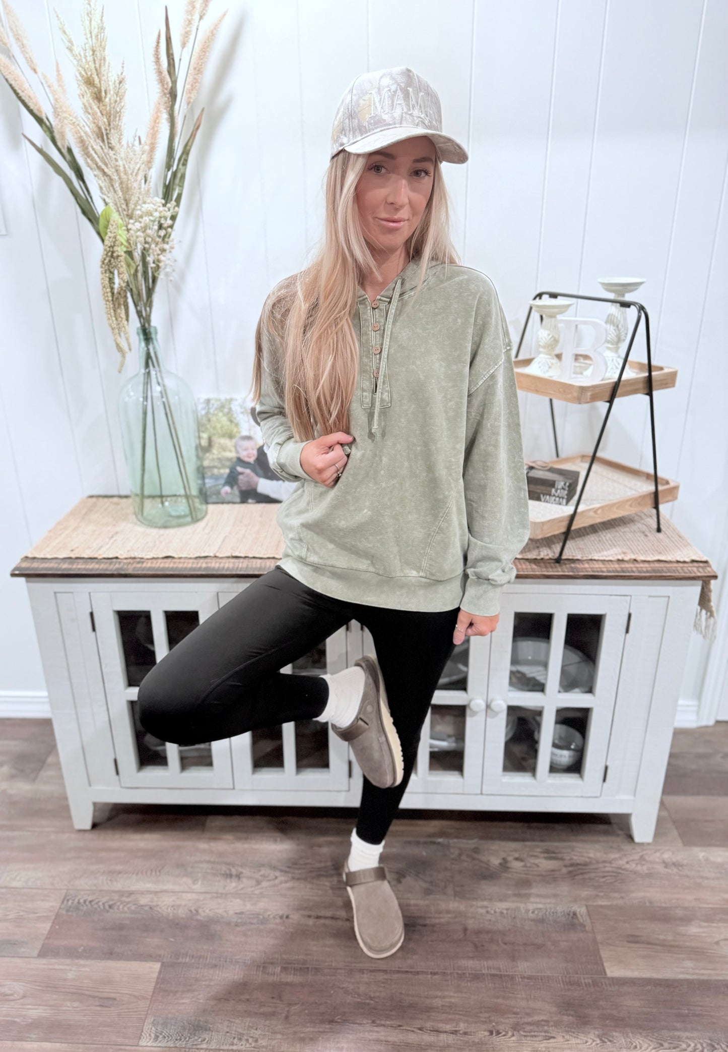 Blake Hoodie - Olive