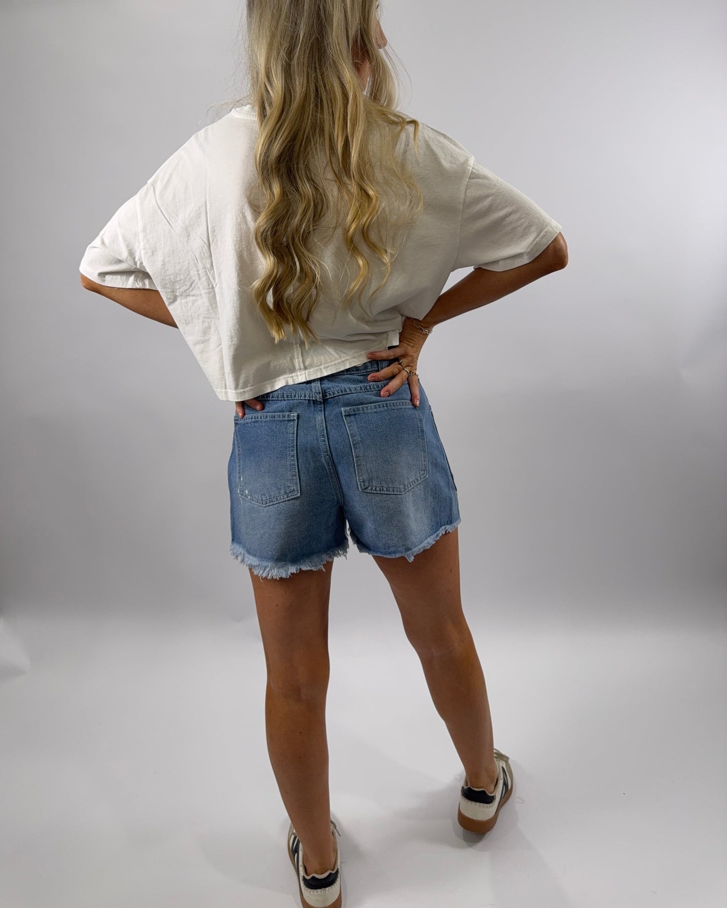 Paint Splatter Shorts