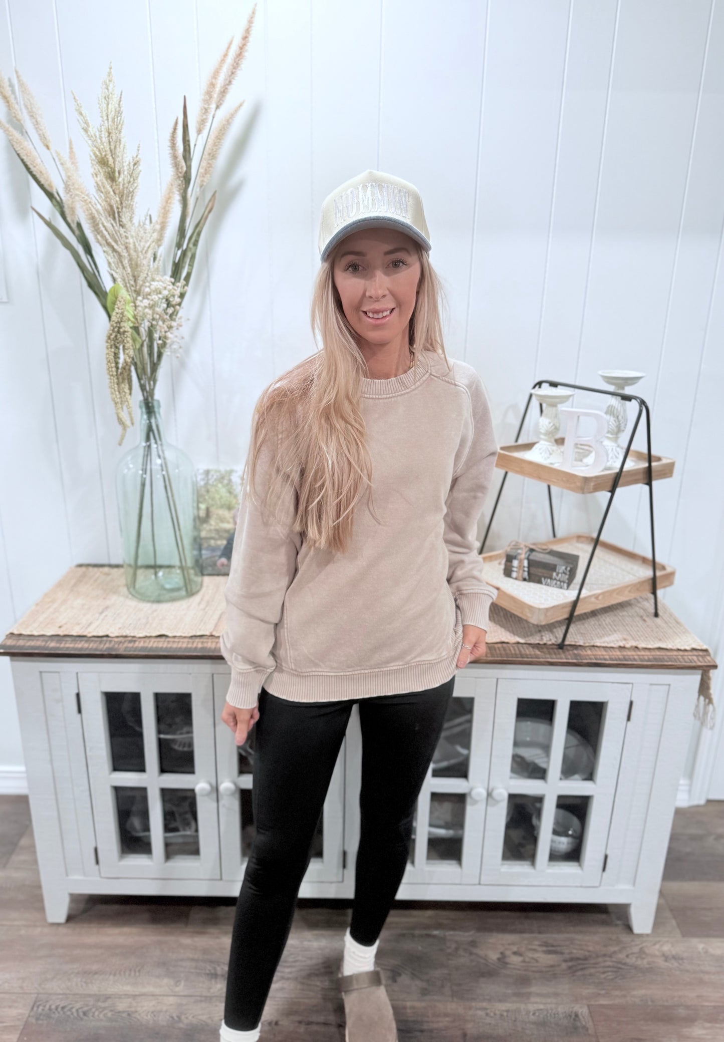 Raegan Pullover - Ash Mocha