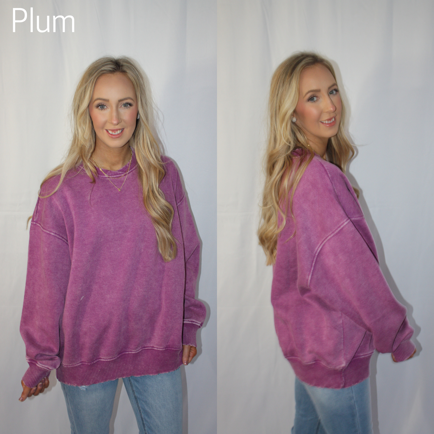 Oversized Fleece Pullover - 5 colors