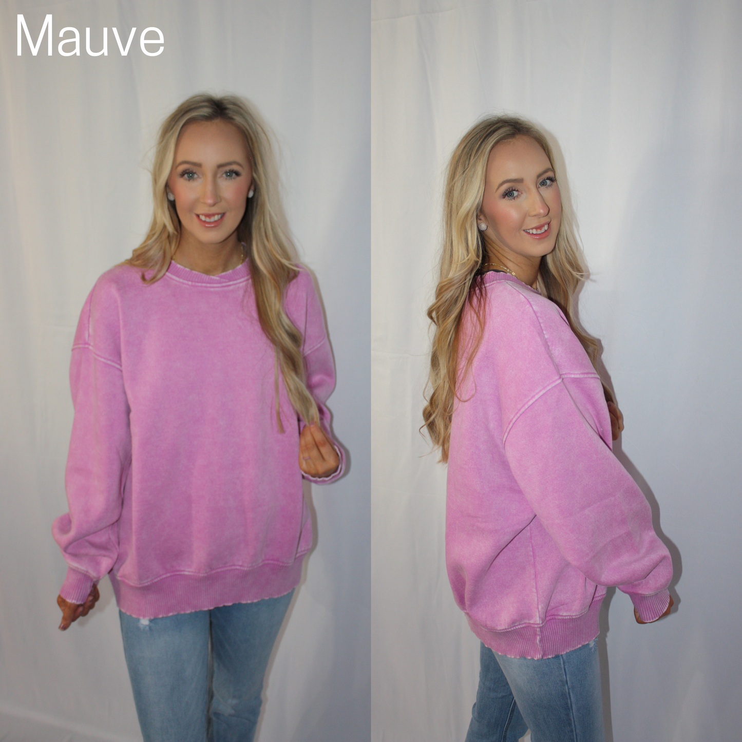 Oversized Fleece Pullover - 5 colors