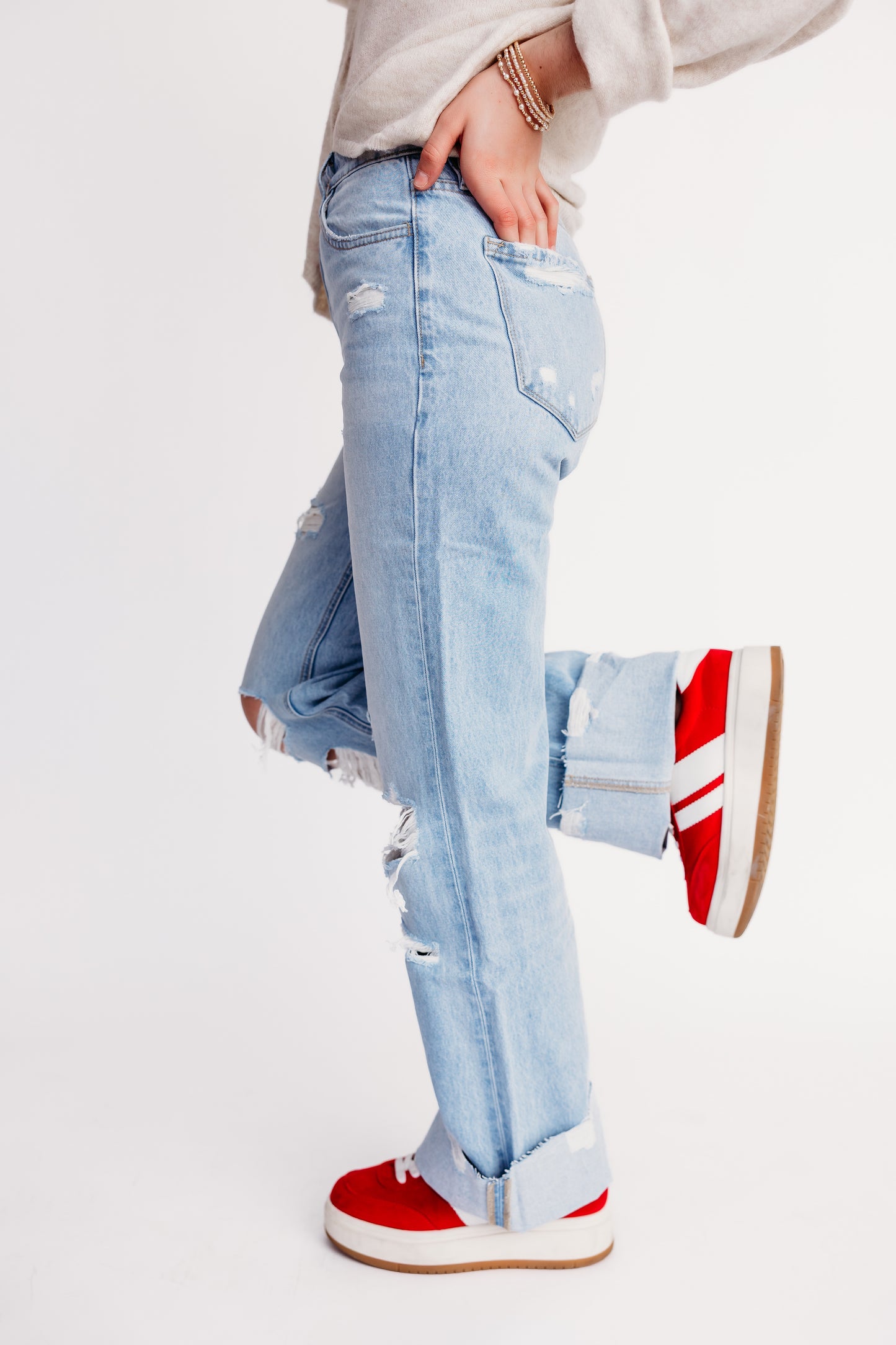 90’s Vintage Distressed Jeans