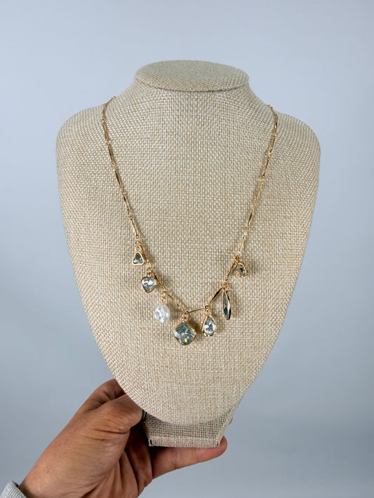 Sparkle Pearl Necklace