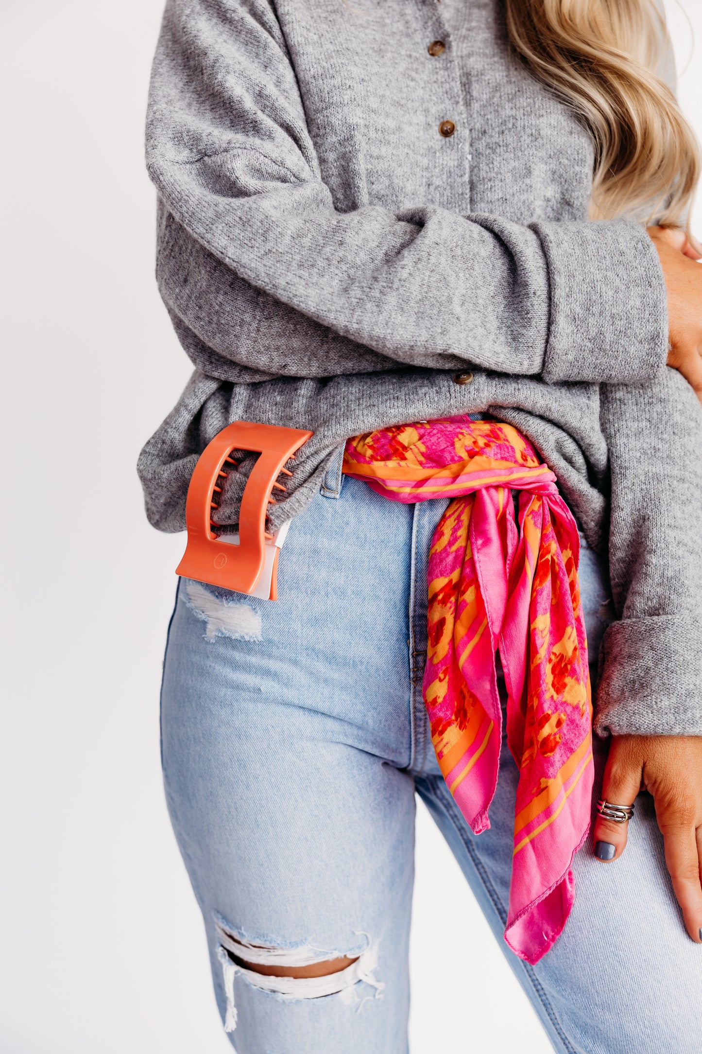 Gracie Cardigan - Gray