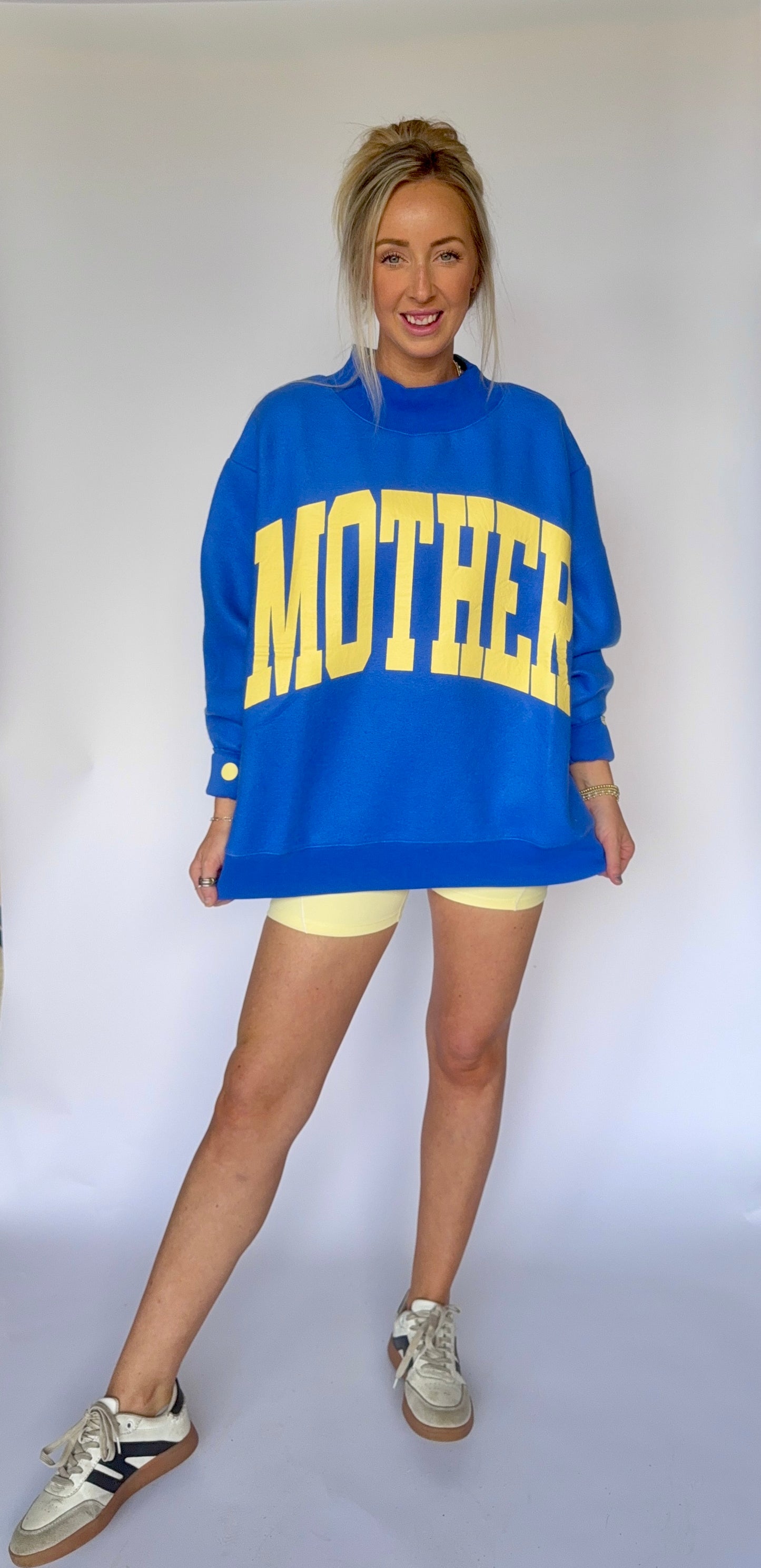 MOTHER Reversible Mock Neck