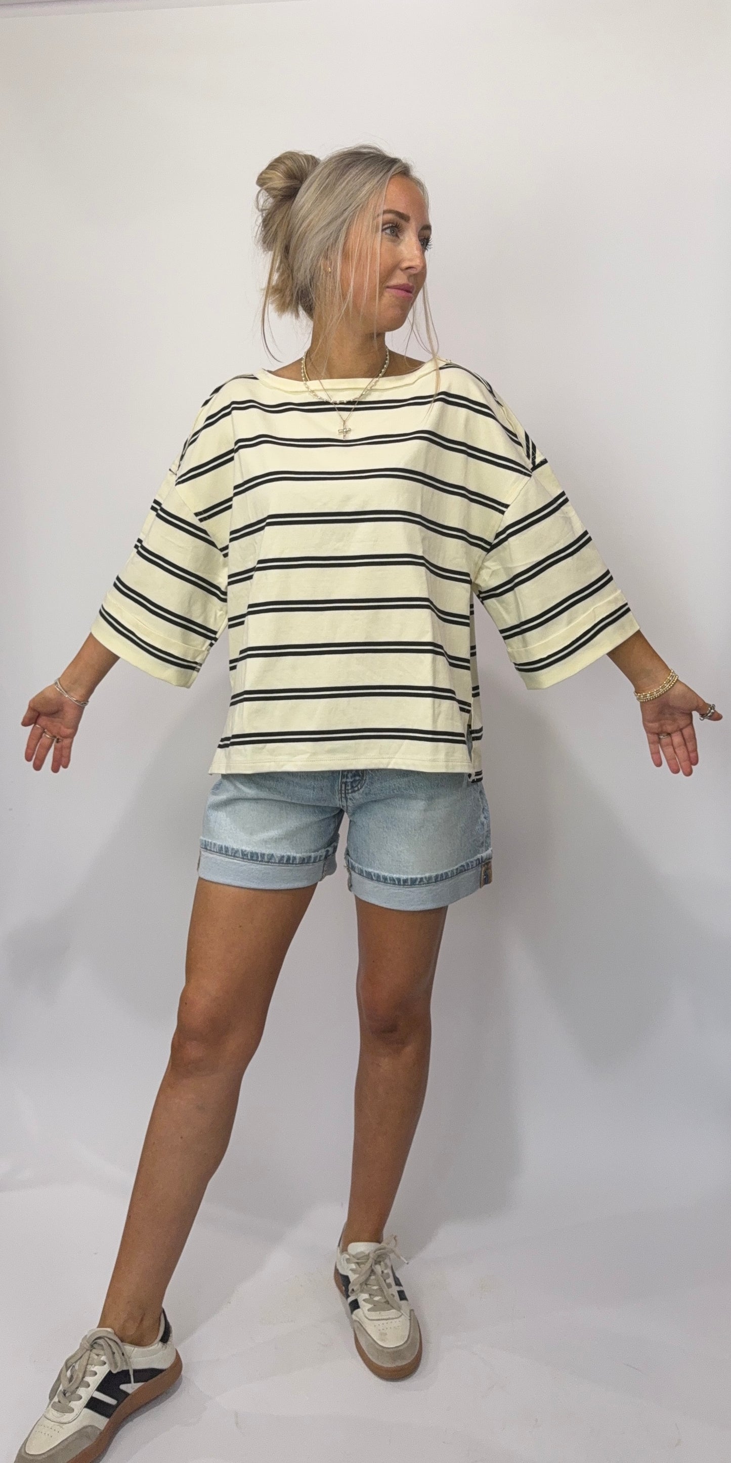 Breckin Stripe Top