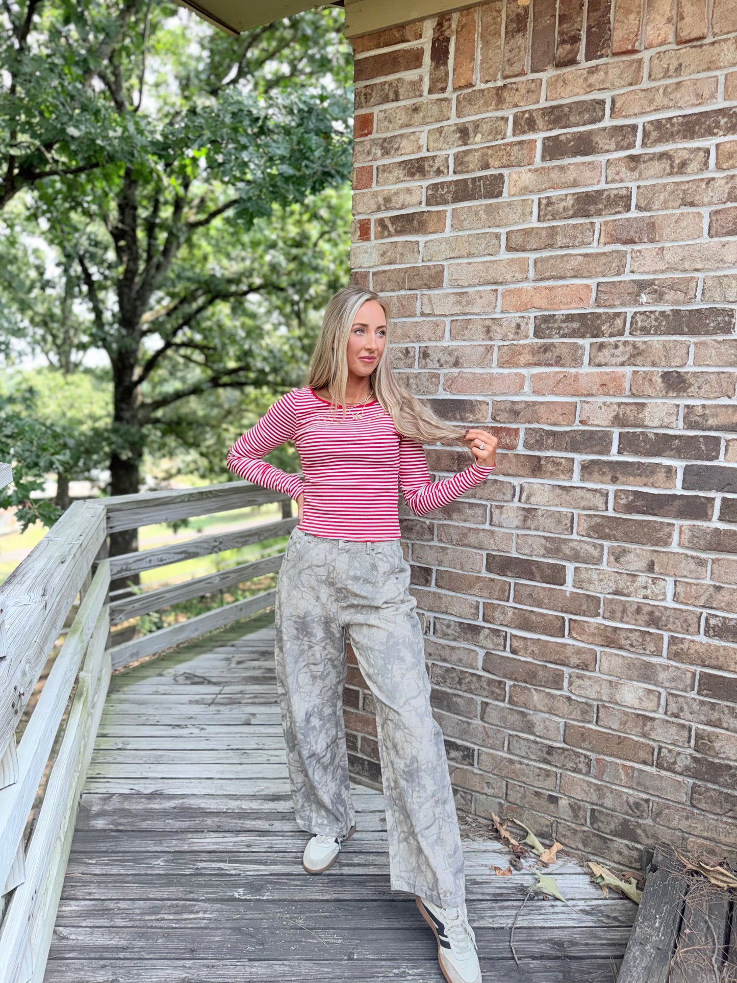Camo Barrel Pants