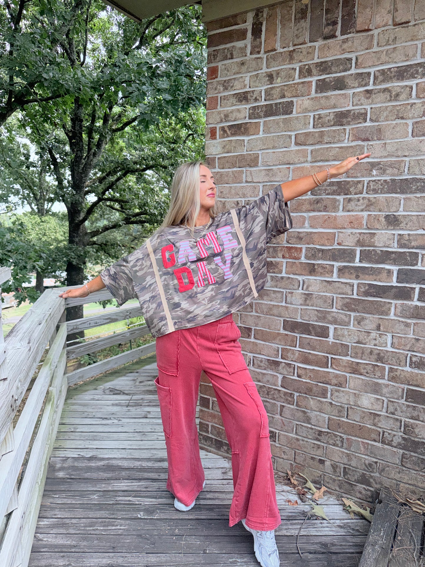 Game Day Camo Tee