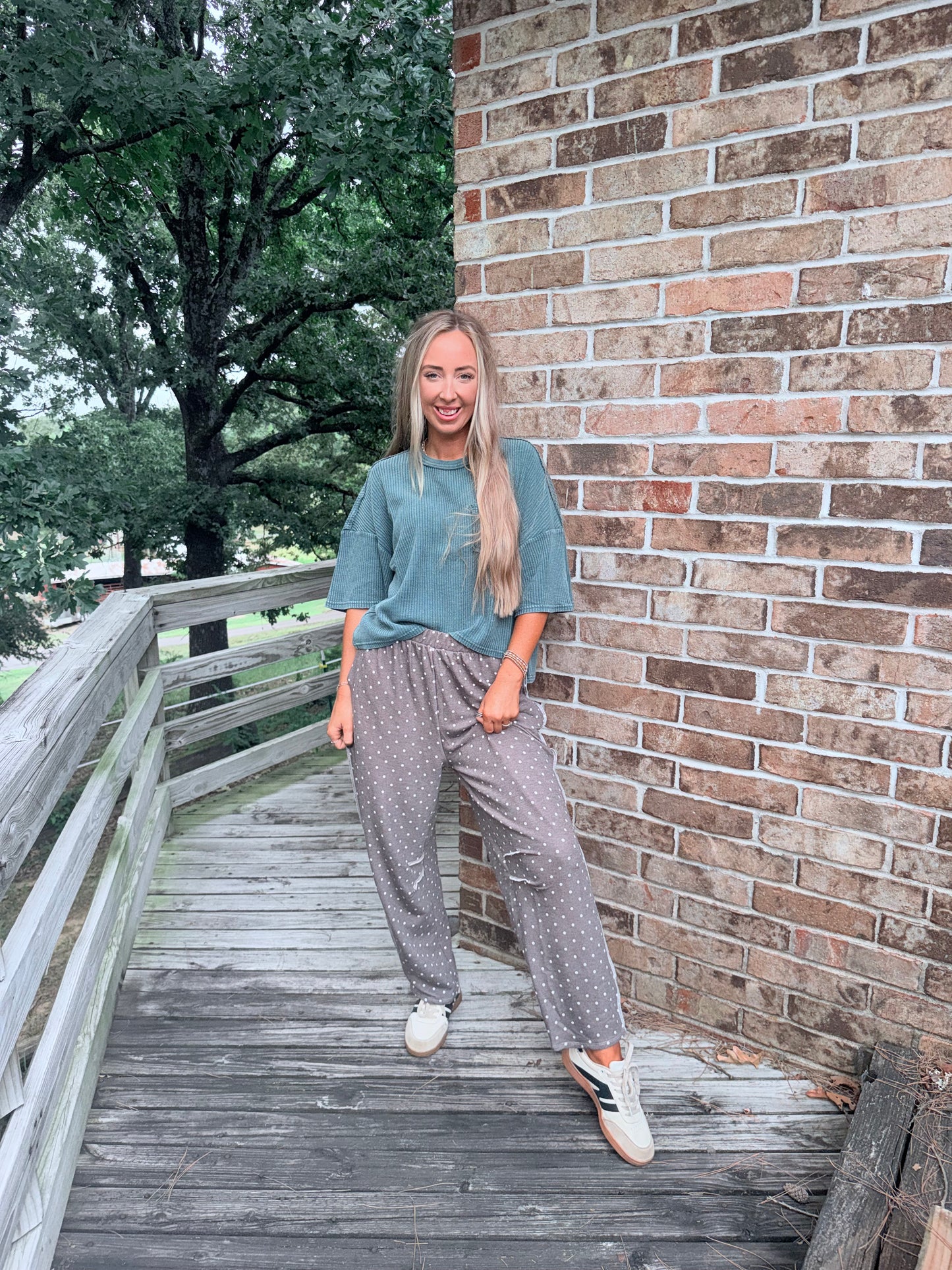 Allie Pocket Top - Green