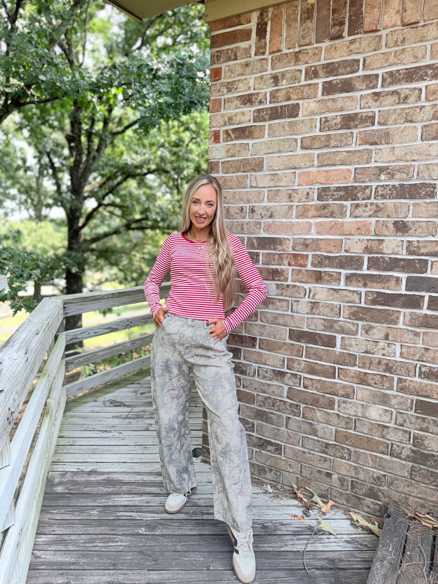 Camo Barrel Pants