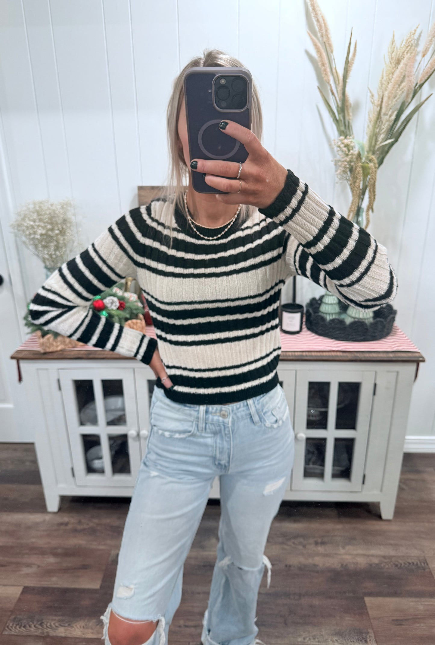 Celine Stripe Top