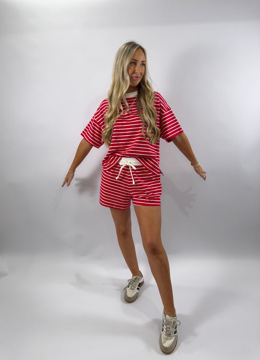 Stripe Set - Red