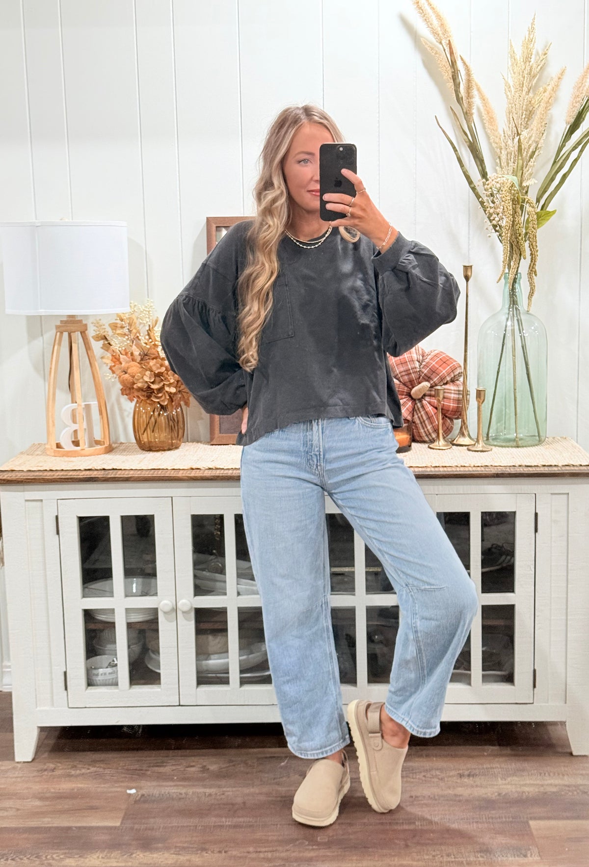 Off Duty Top - black