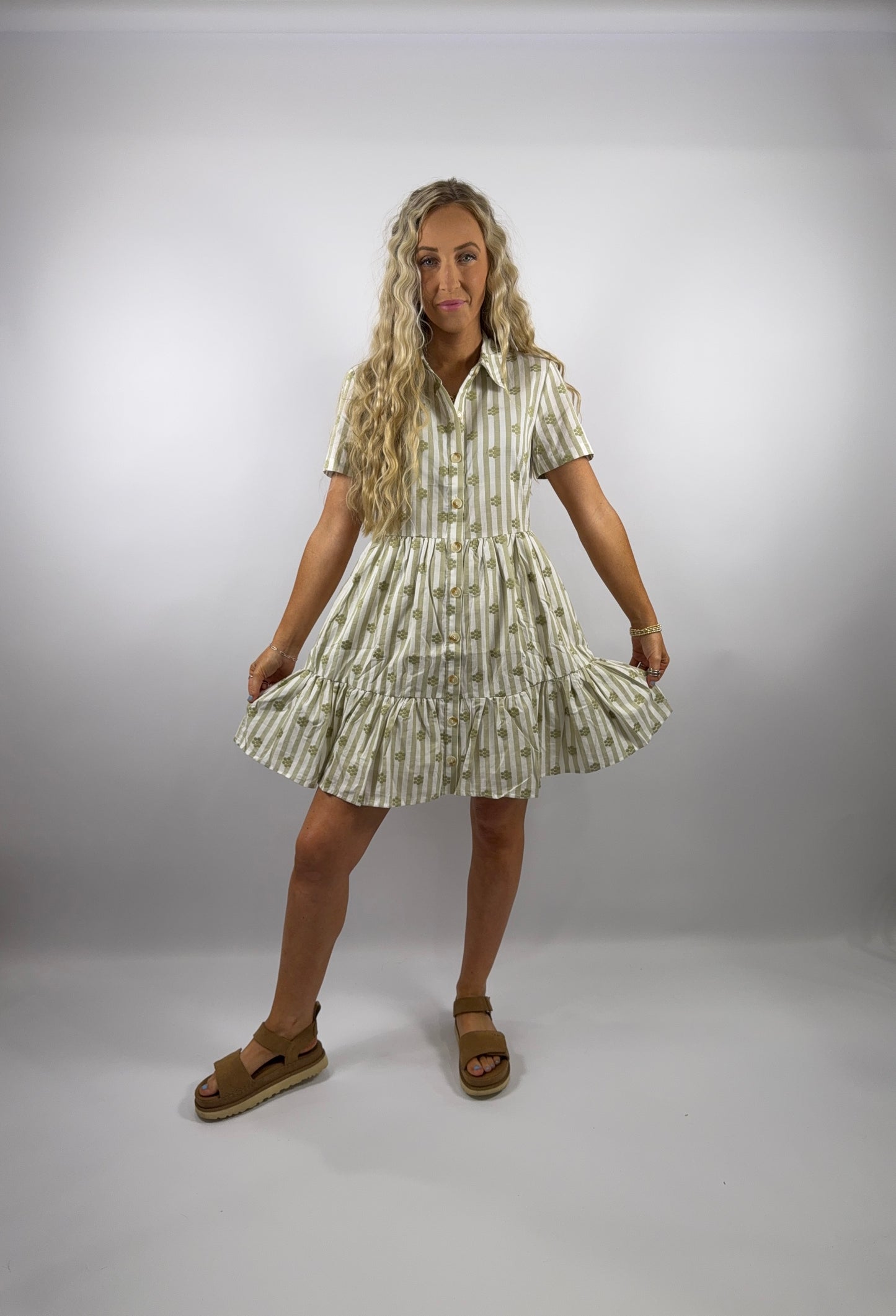 Summer Breeze Dress - Olive