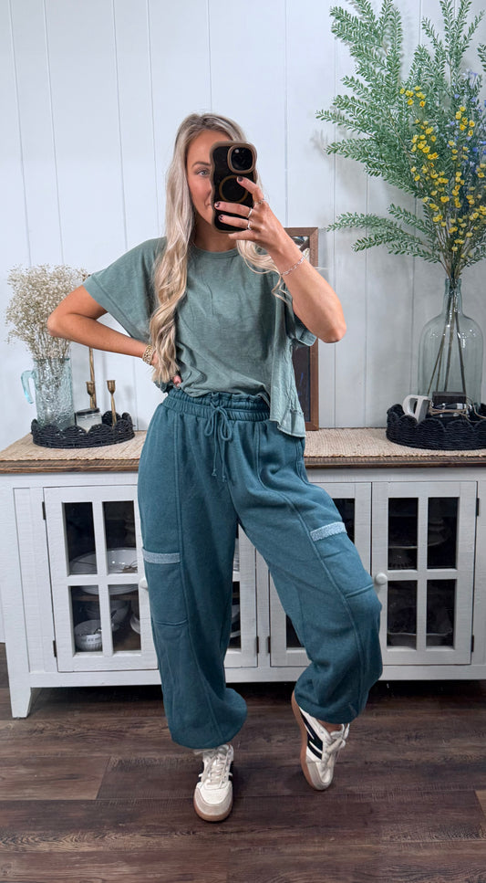 Tilly Keyhole - Teal