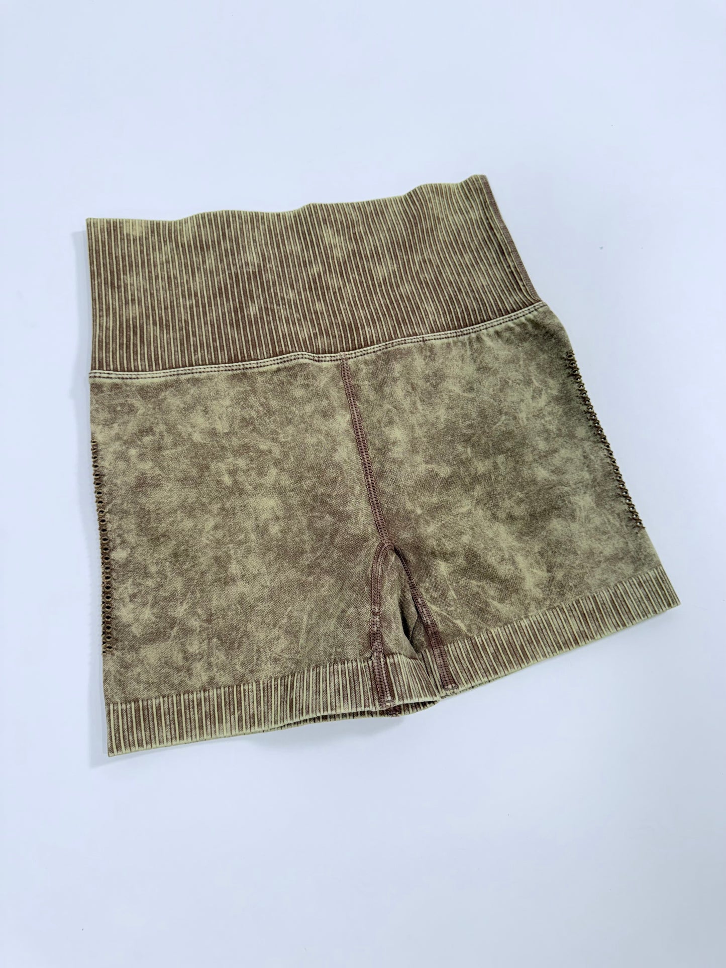 Hot Shot Biker Shorts - Mocha