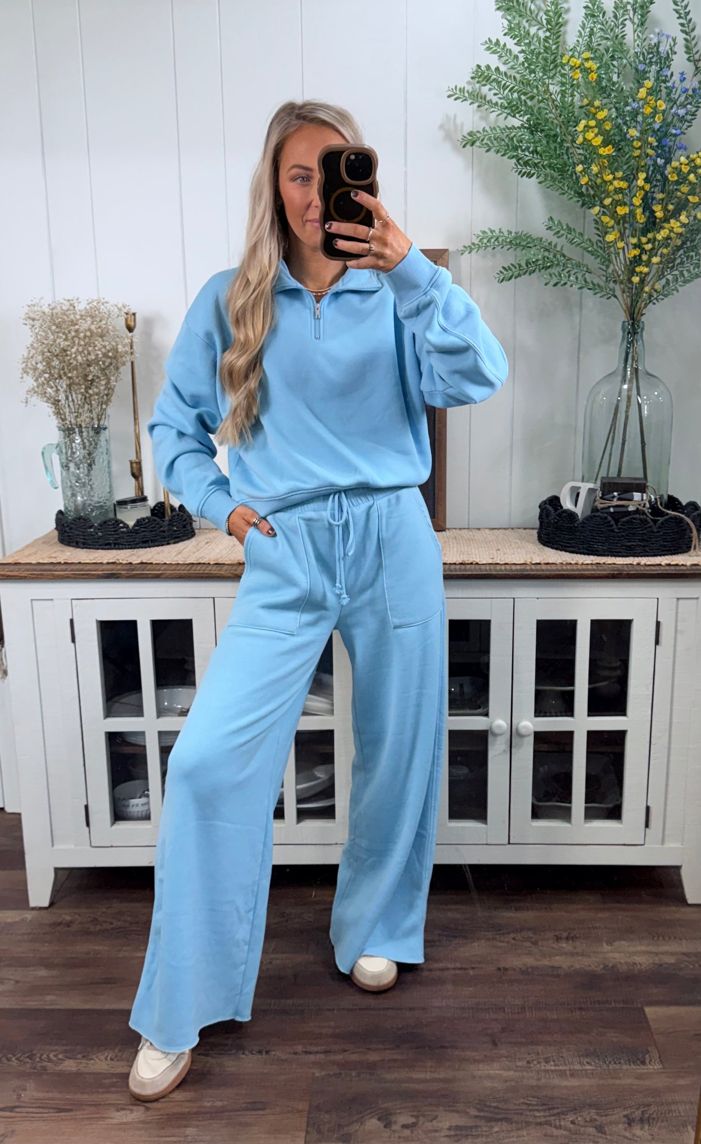 Aspen Pullover - Blue