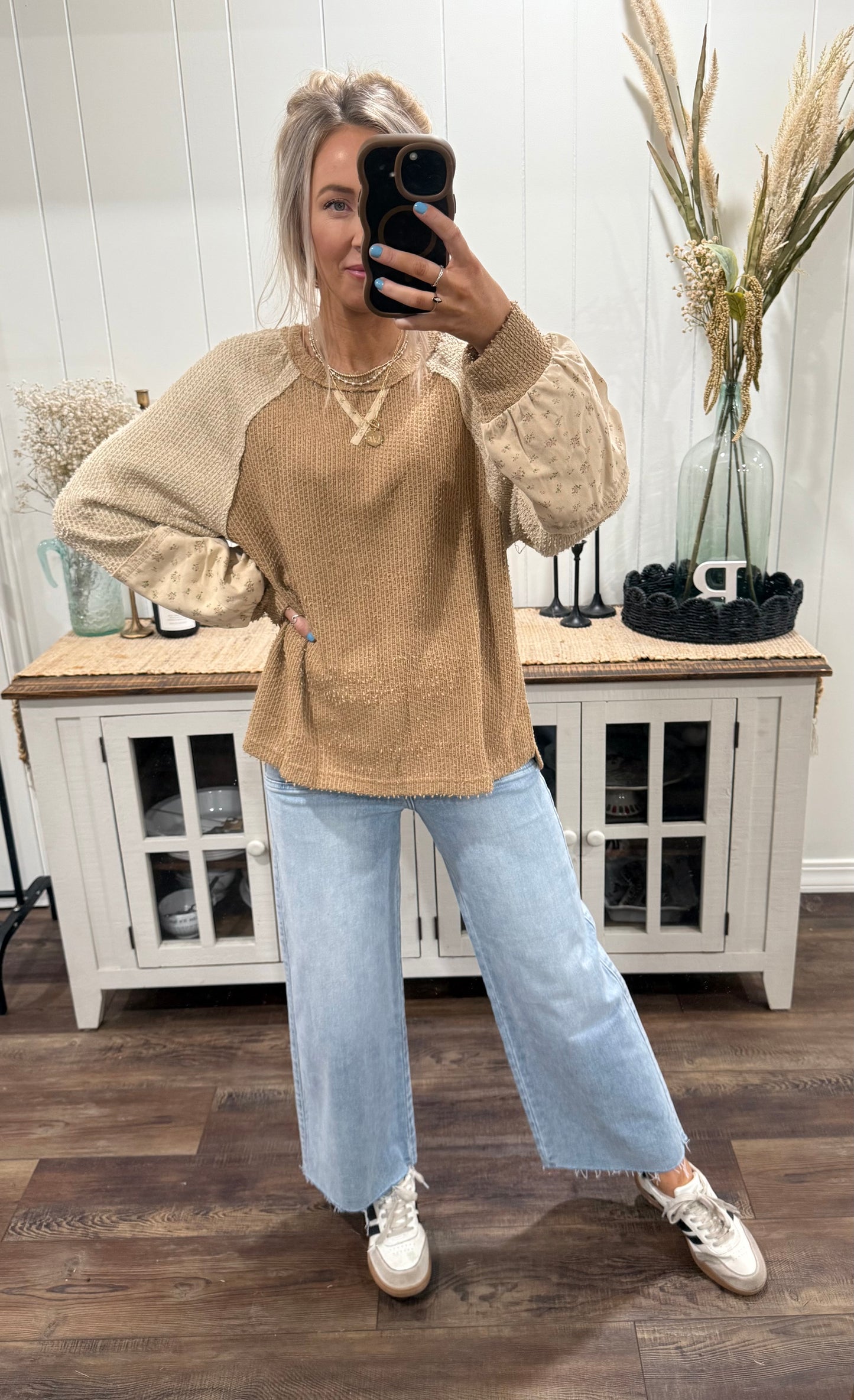 Lainey Ditsy Floral Top