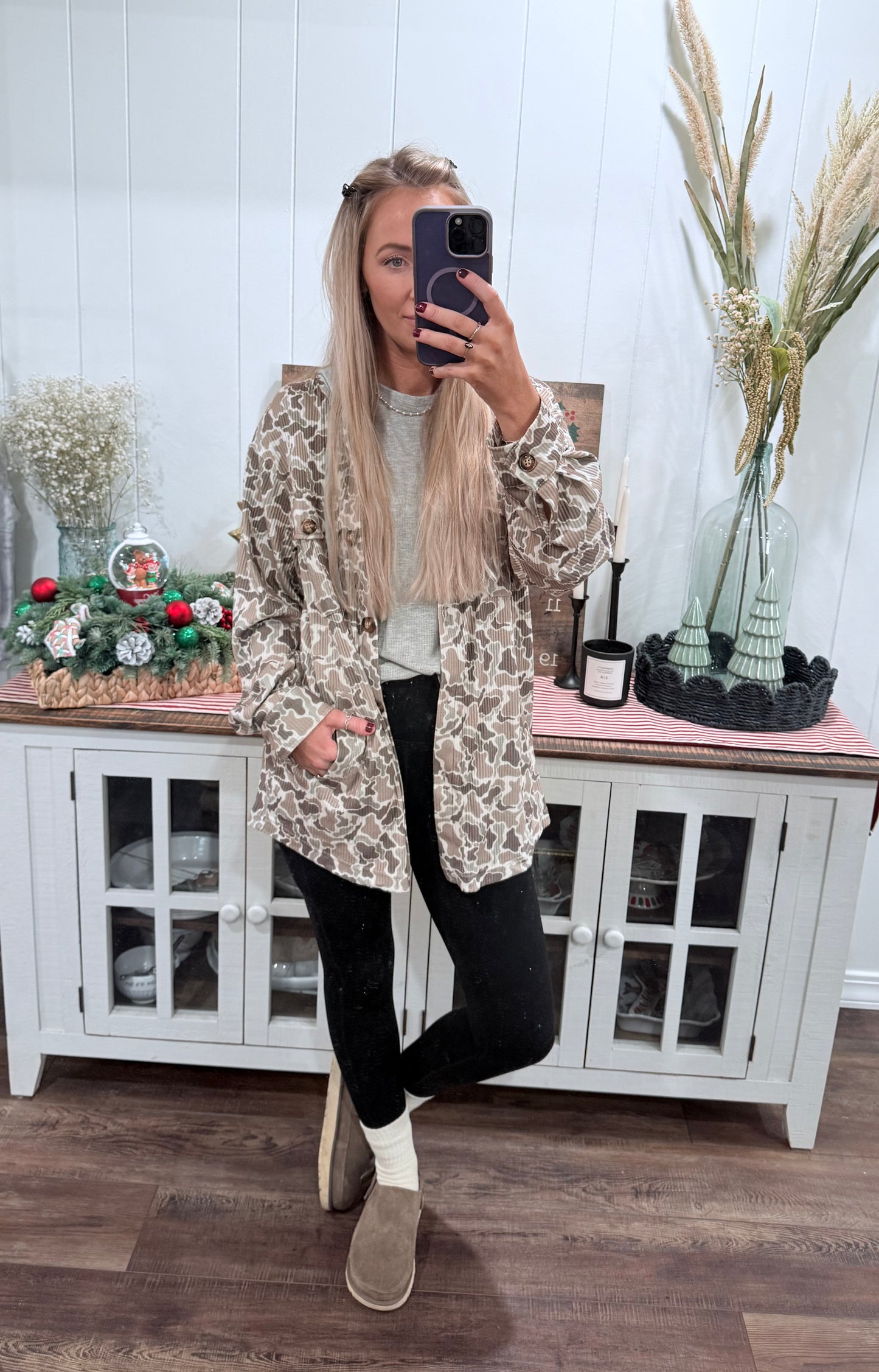 Camilla Hooded Shacket