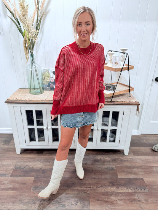 Game Day Knit Sweater