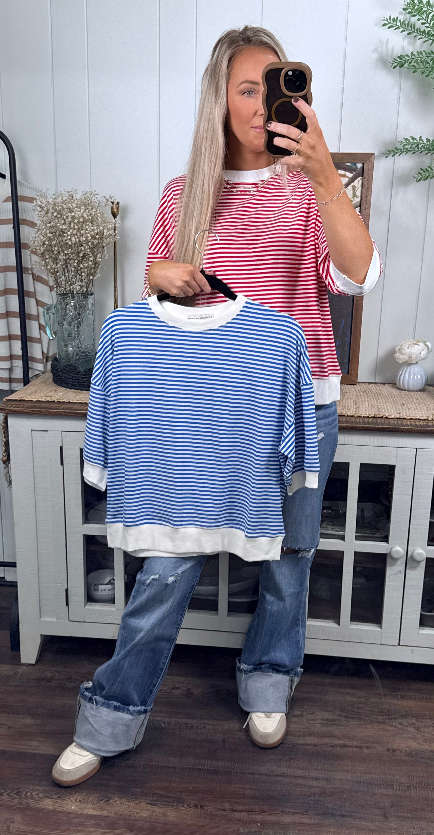 Paulette Stripe Top - 2 colors