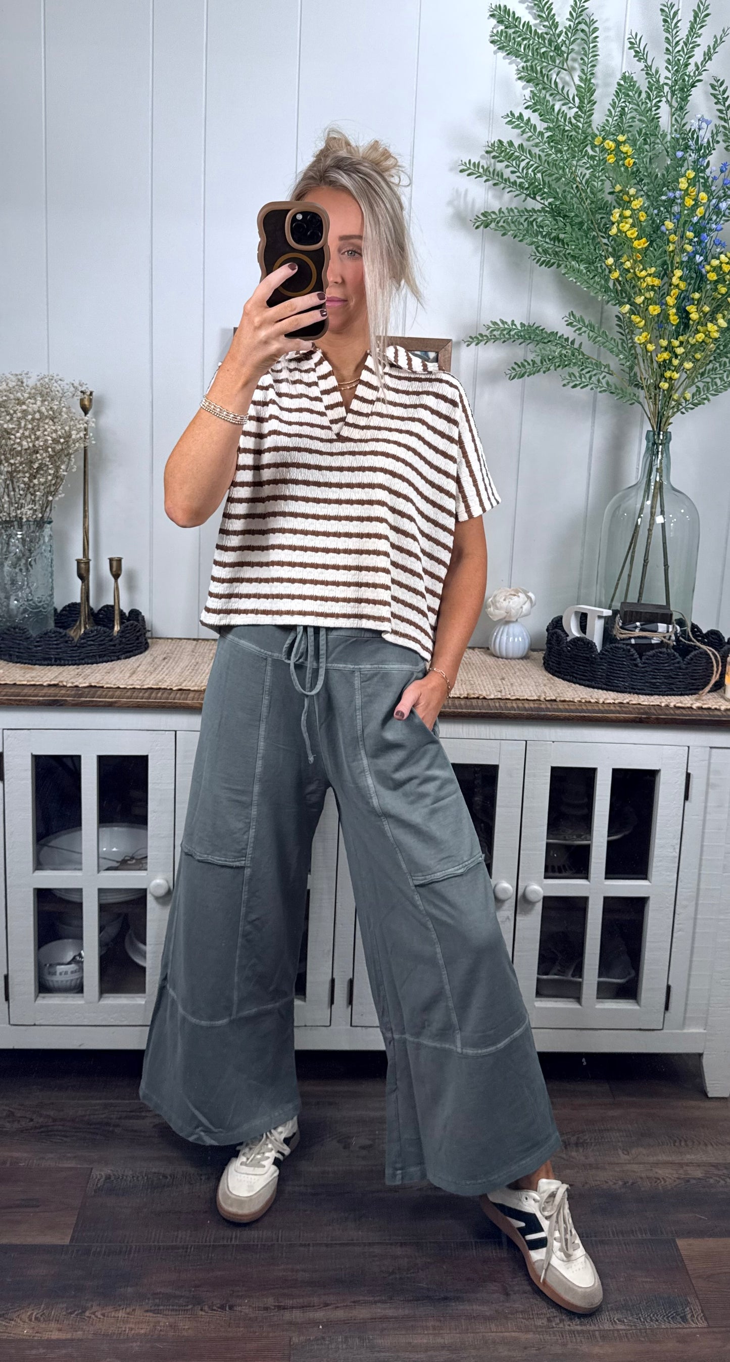 Riley Cargo Pant - Jade