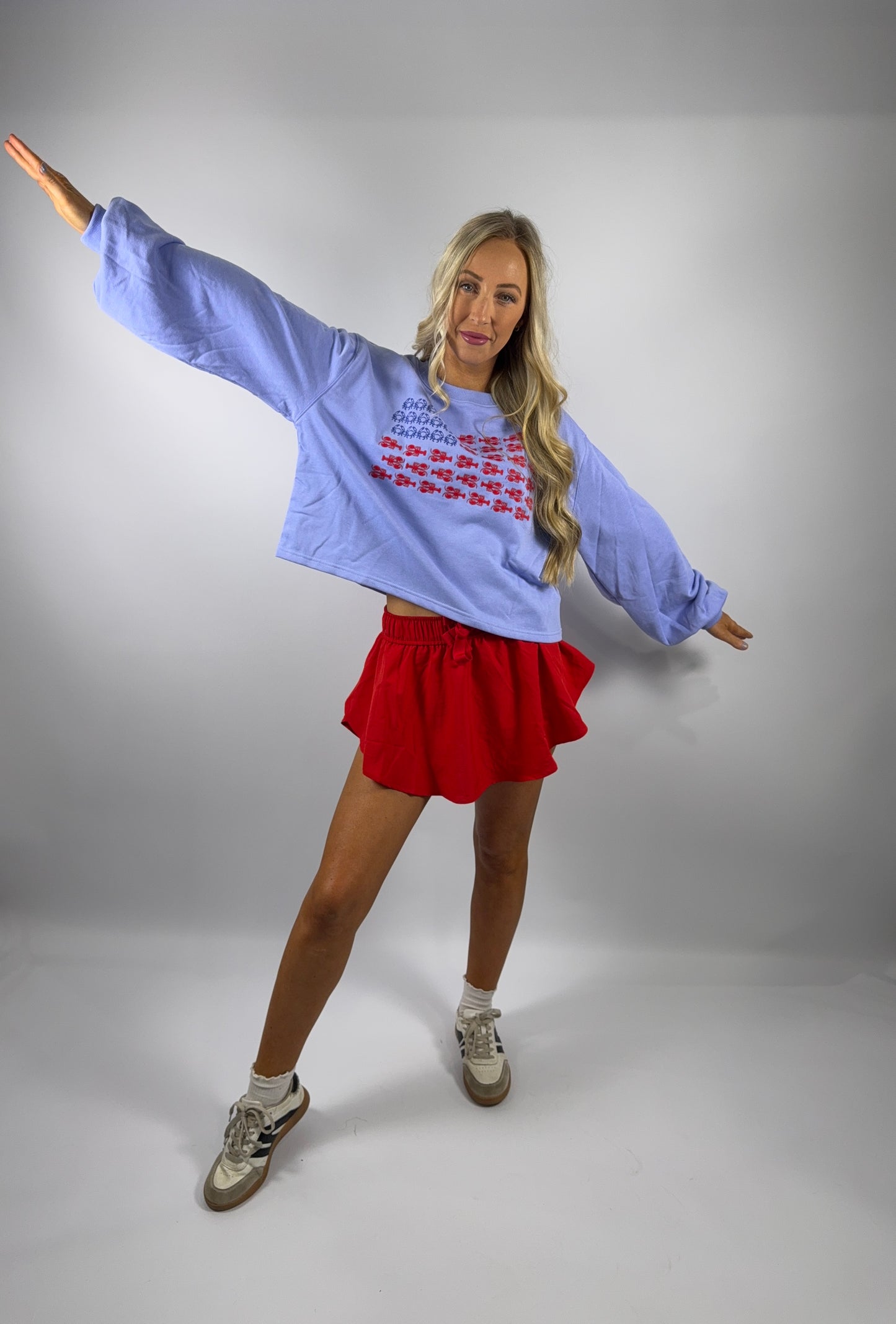 Lobster & Crab Flag Pullover