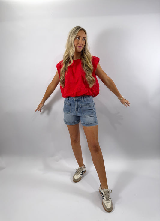 Jackie Eyelet Top