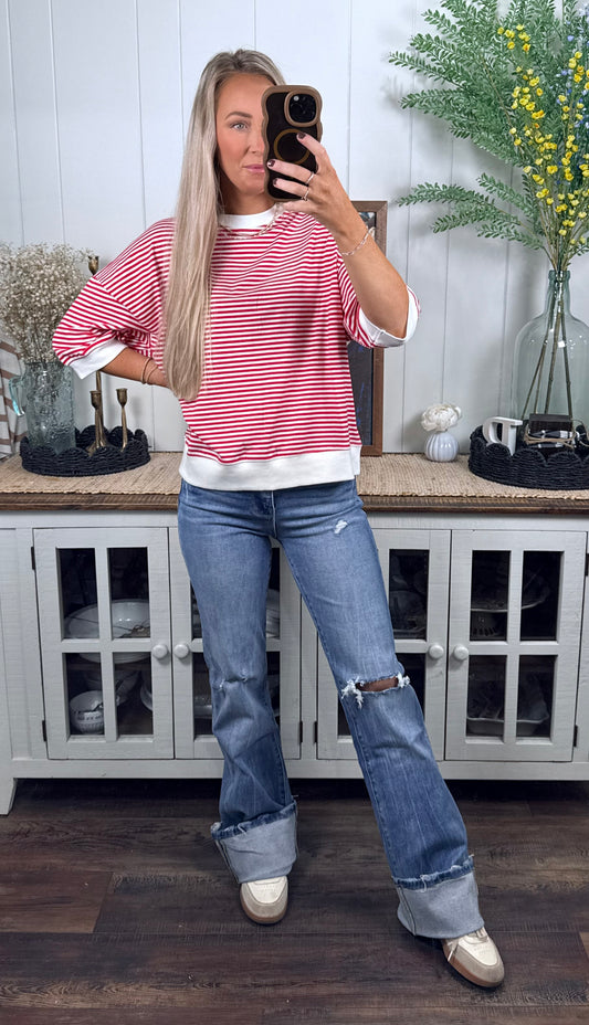 Paulette Stripe Top - 2 colors