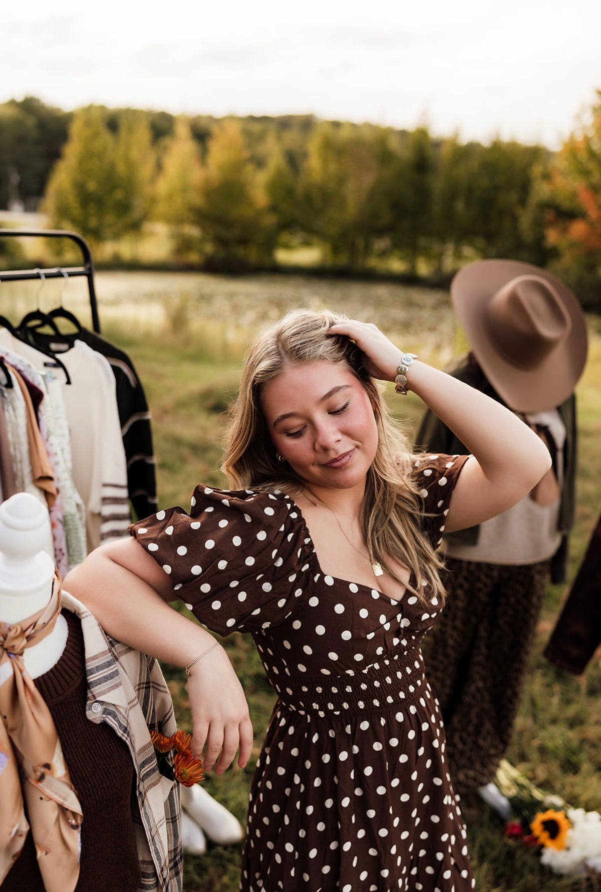 Julia Polkadot Dress