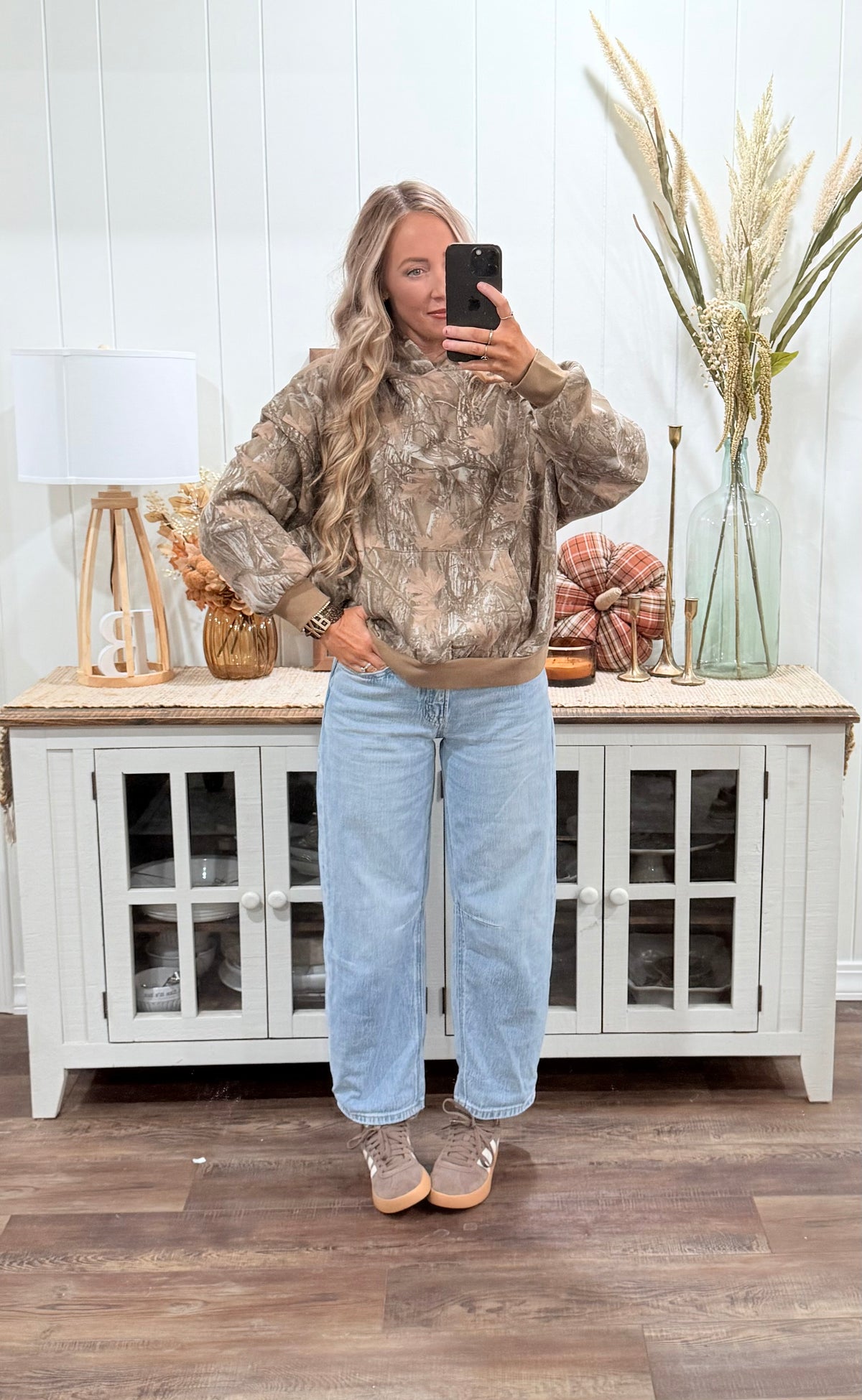 Everyday Camo Hoodie - brown