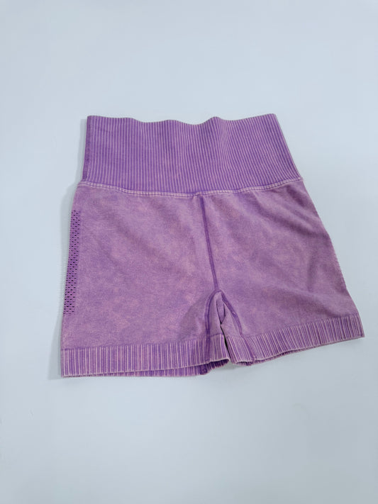 Hot Shot Biker Shorts - Purple