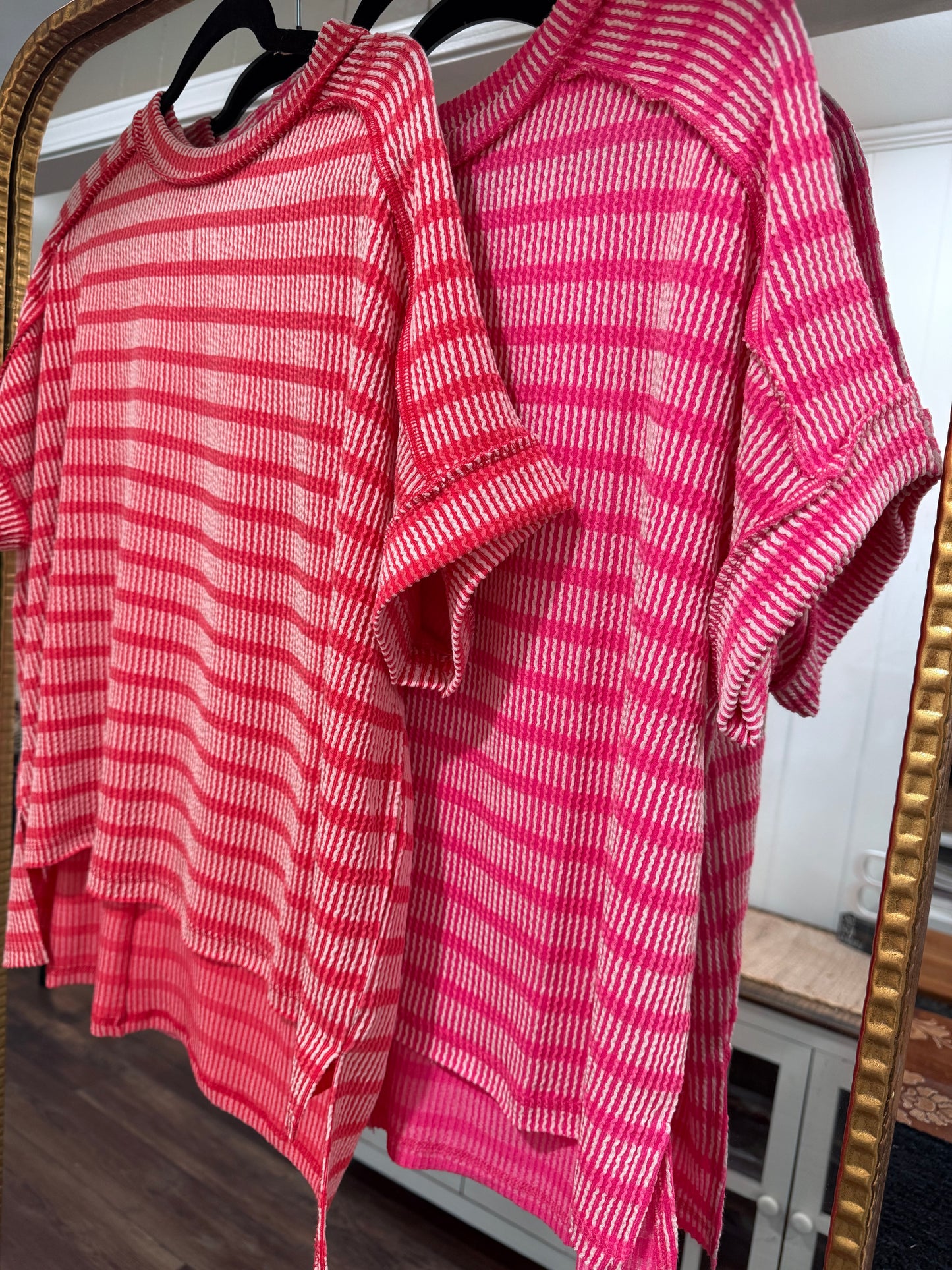 Oversized Stripe Top - 2 colors!
