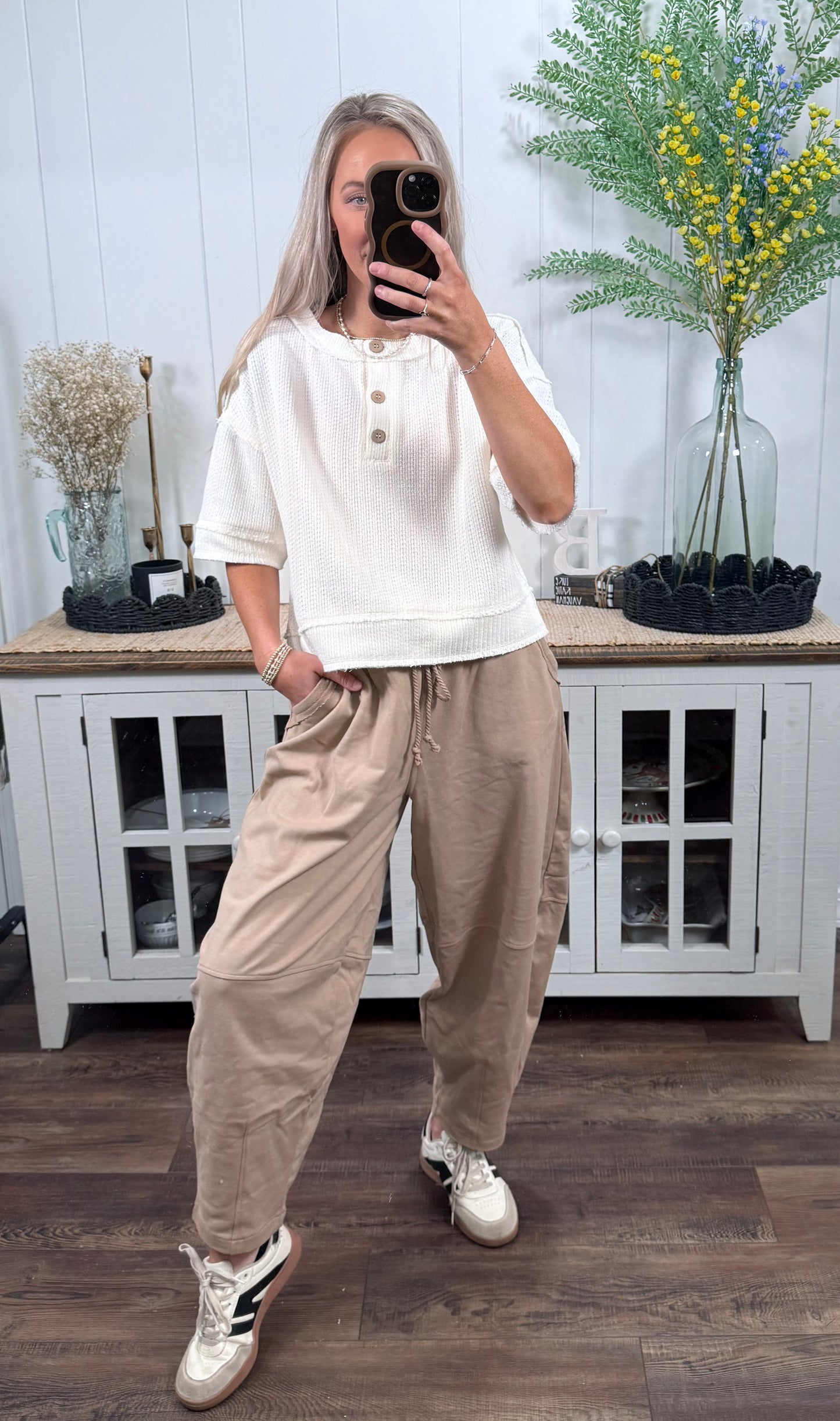 Faye Barrel Pants