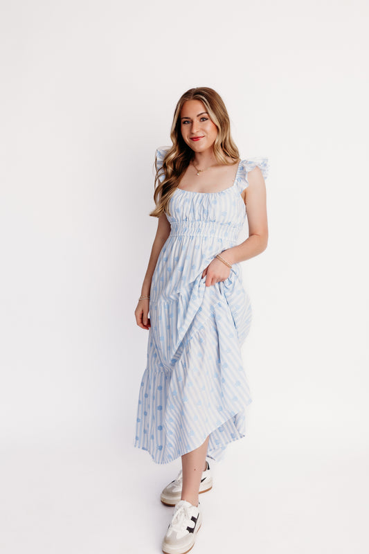 Fern Dress - Blue