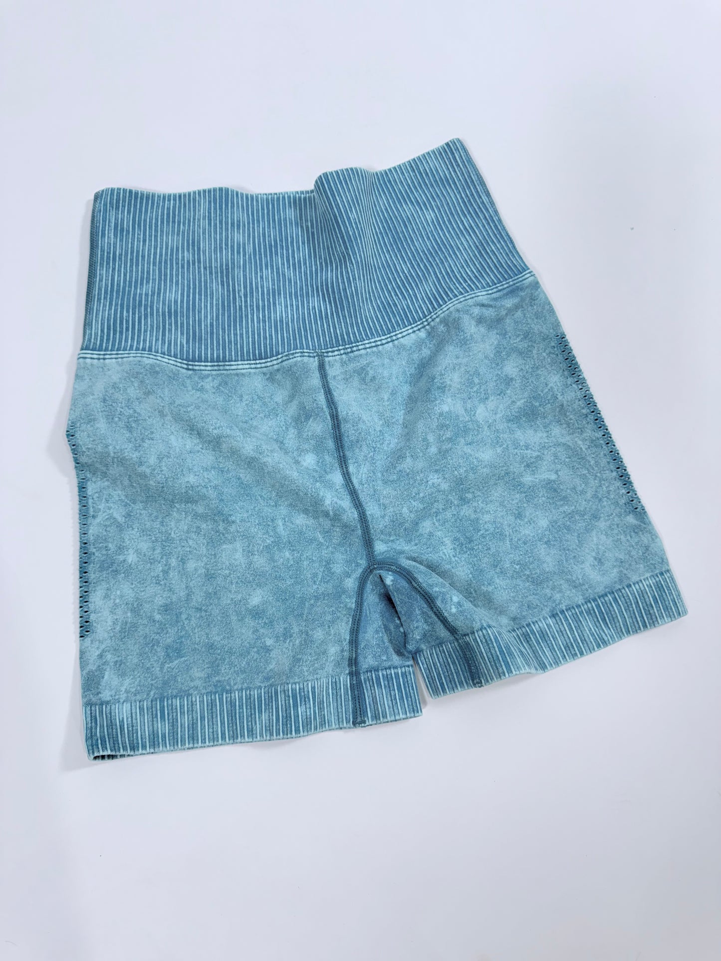 Hot Shot Biker Shorts - Teal