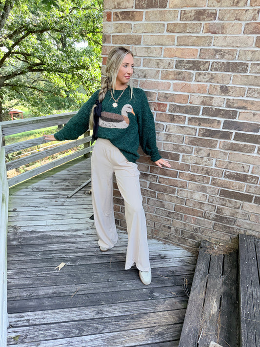 Mallard Sweater - hunter