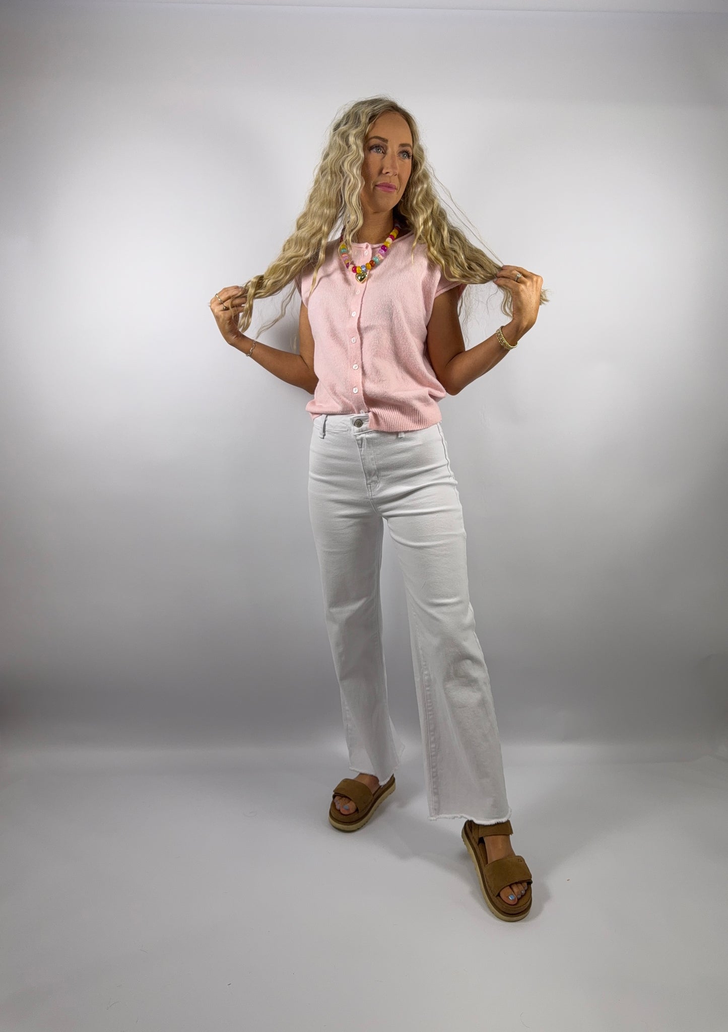 Pillow Talk Cardigan - Pink