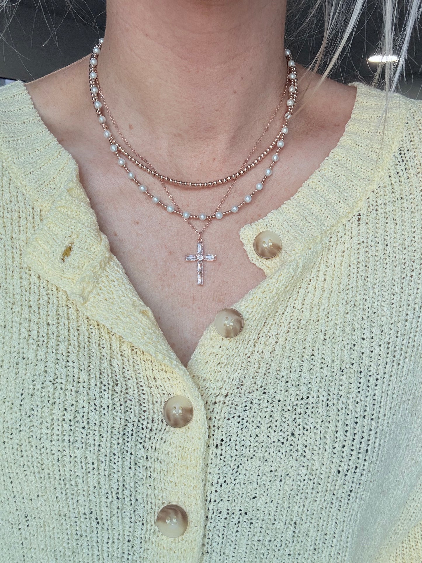 Dainty Cross Necklace