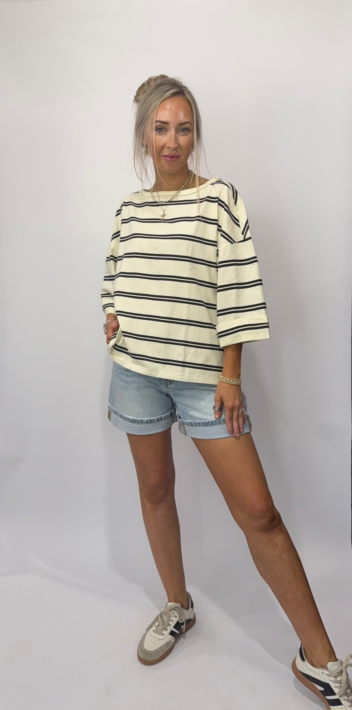 Breckin Stripe Top